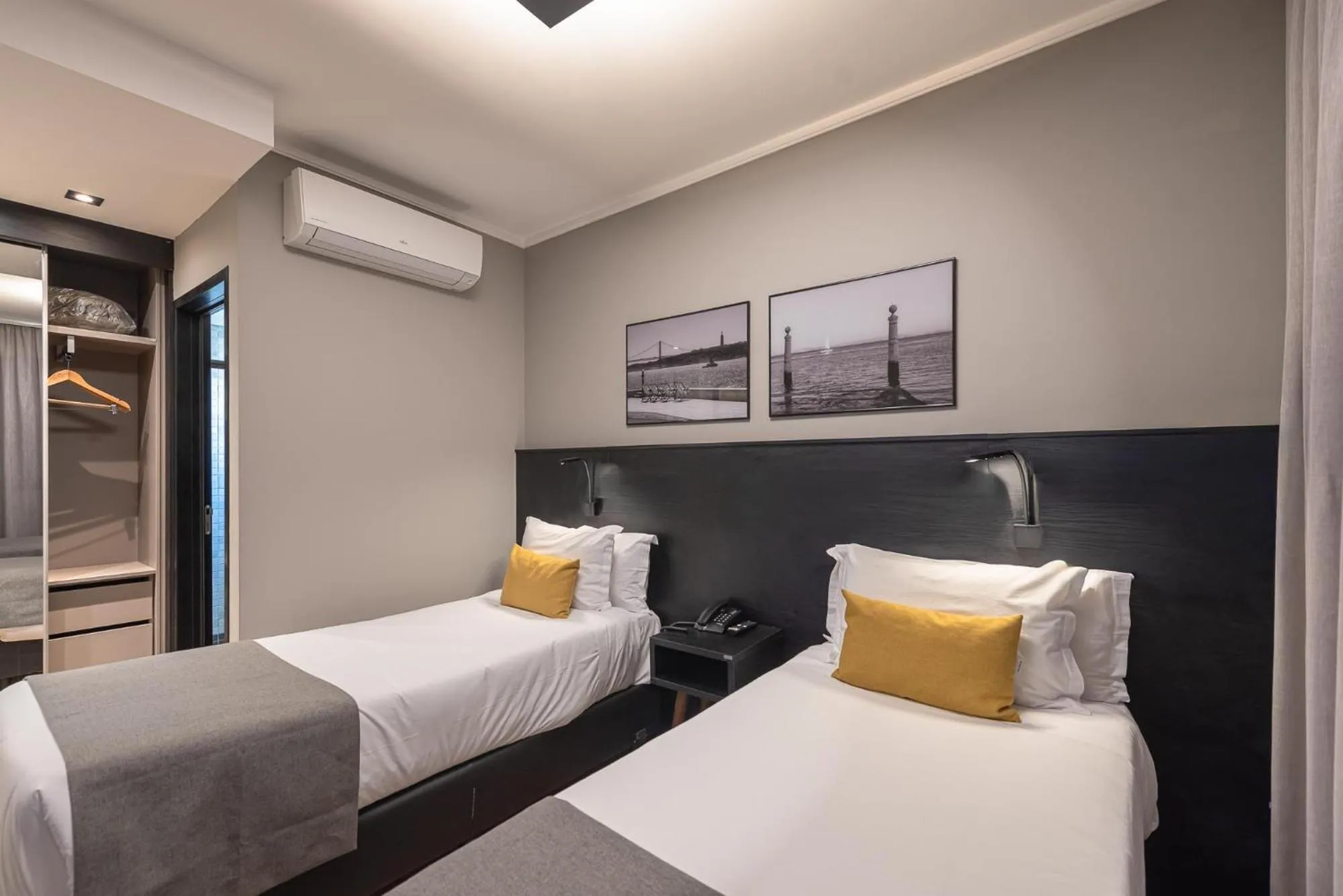 Bedroom, Bed in I am Design Hotel Campinas by Hotelaria Brasil