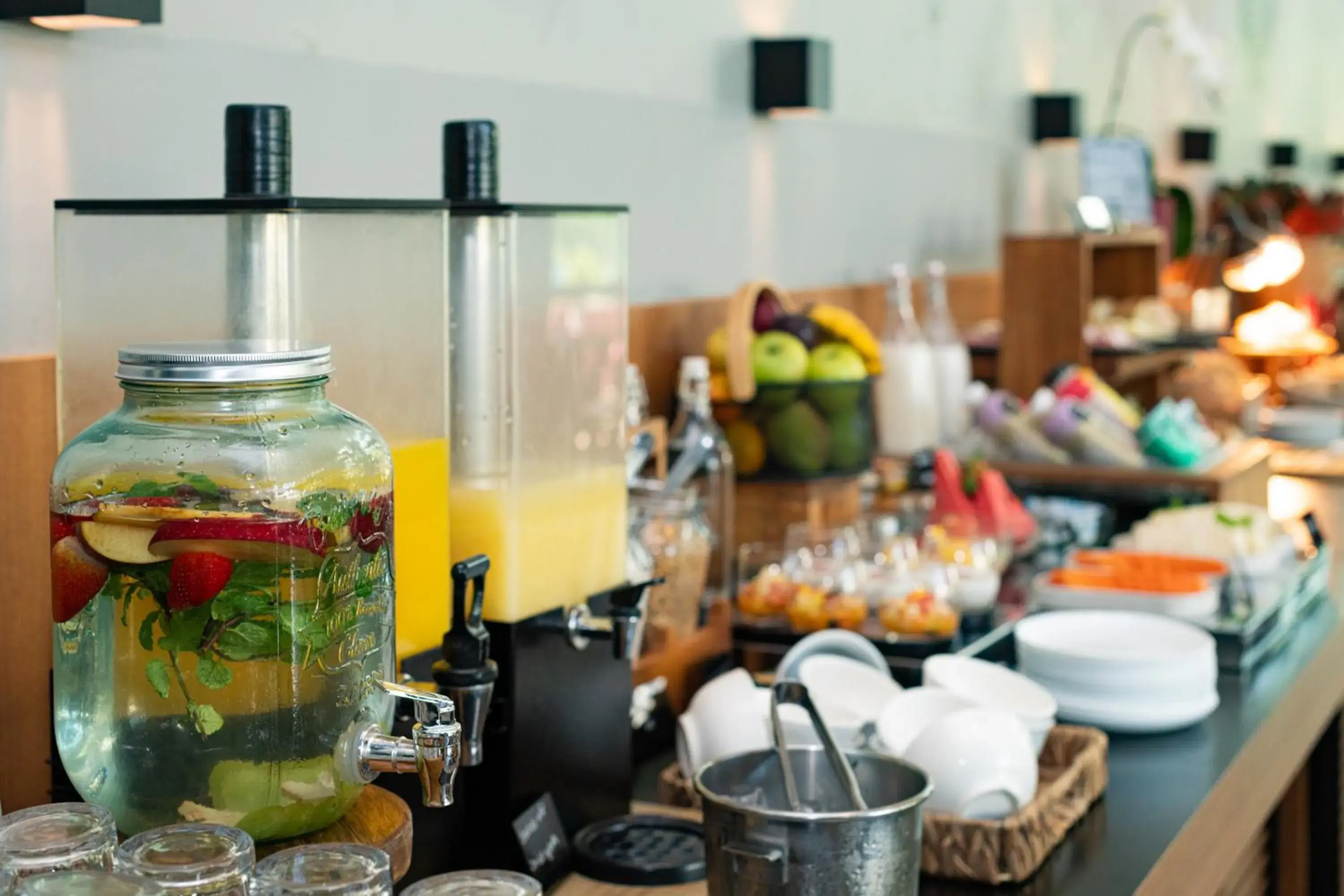 Buffet breakfast in I am Design Hotel Campinas by Hotelaria Brasil Buffet breakfast in I am Design Hotel Campinas by Hotelaria Brasil