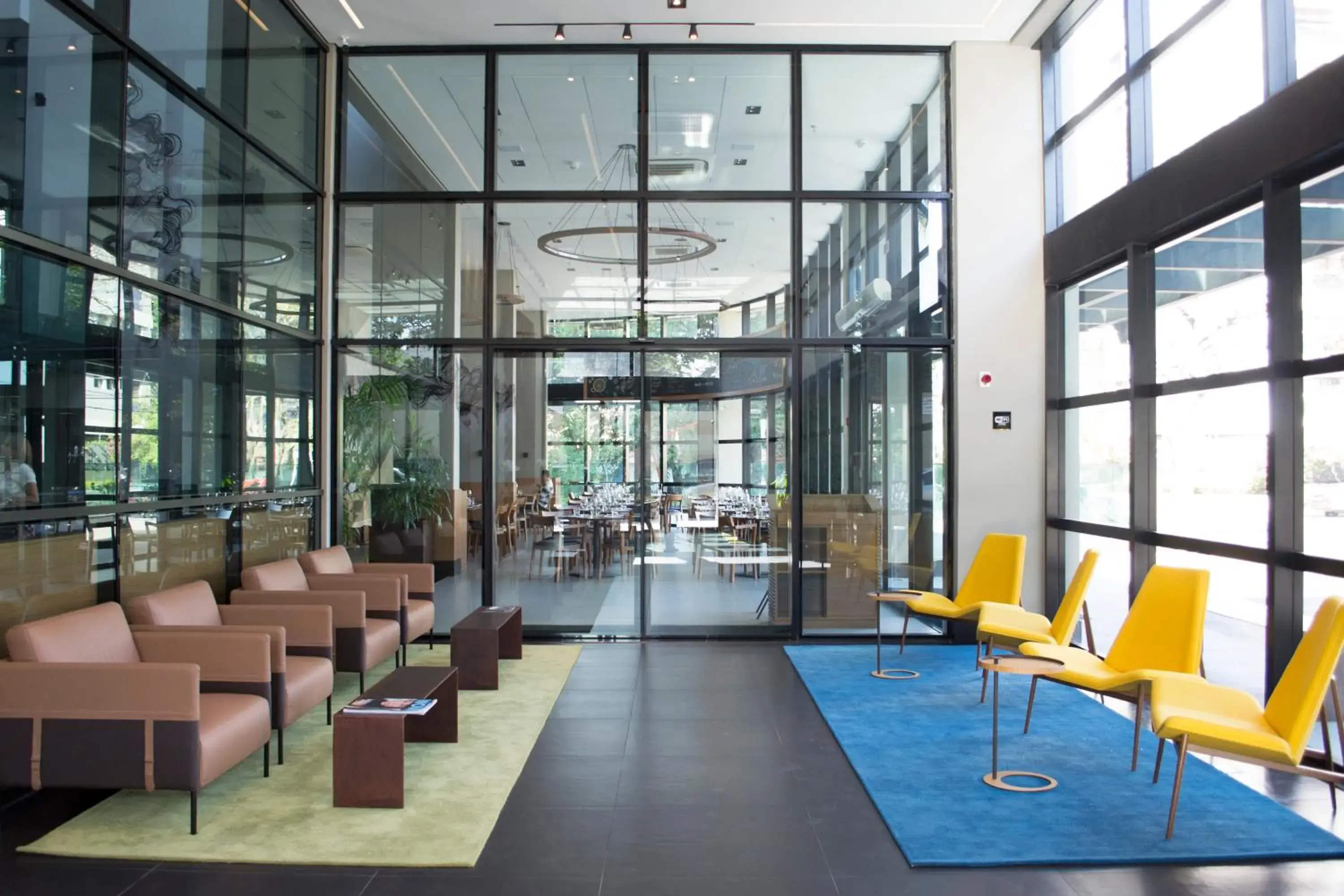 Lobby or reception in I am Design Hotel Campinas by Hotelaria Brasil Lobby or reception in I am Design Hotel Campinas by Hotelaria Brasil