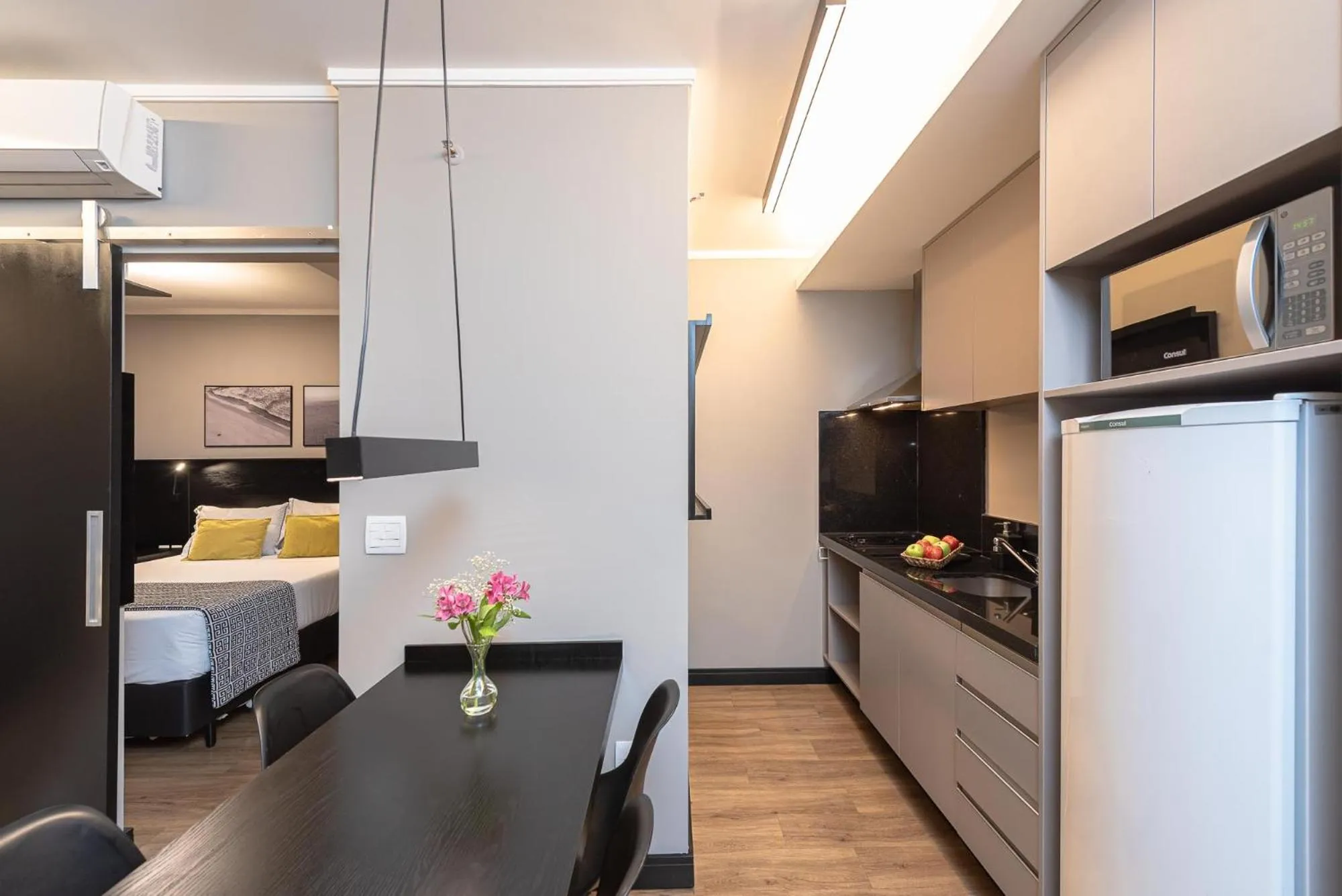 Bedroom in I am Design Hotel Campinas by Hotelaria Brasil