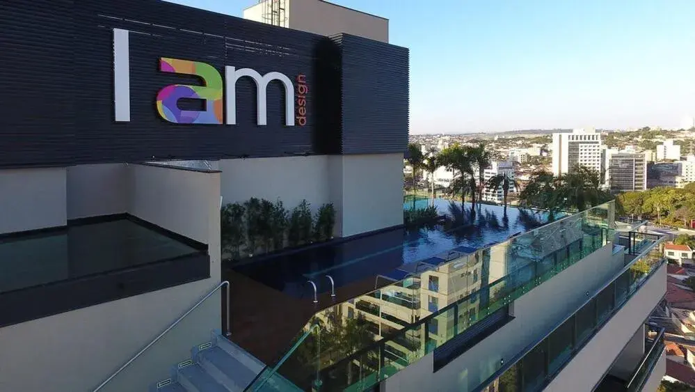 Property building, Pool View in I am Design Hotel Campinas by Hotelaria Brasil