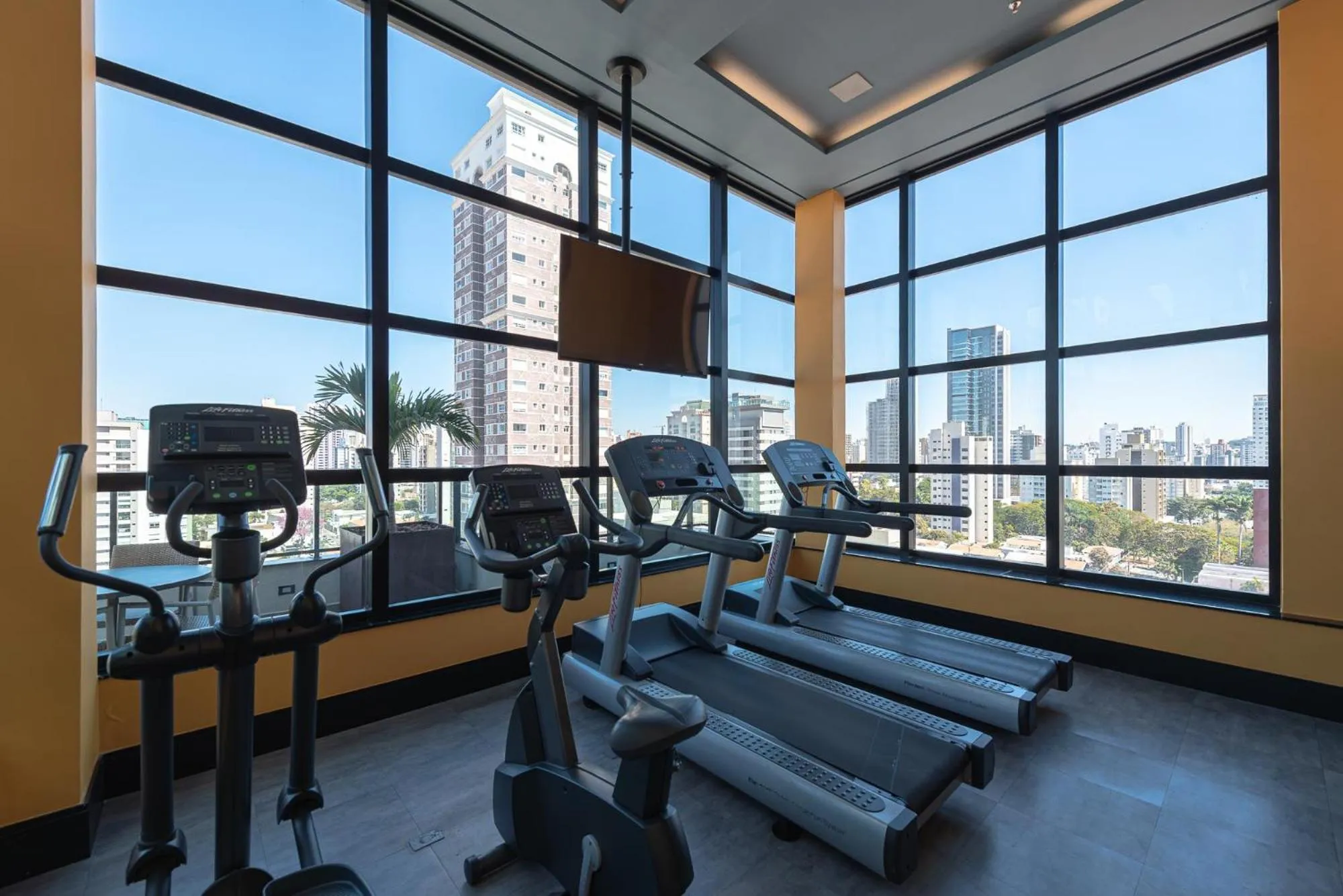 Fitness centre/facilities in I am Design Hotel Campinas by Hotelaria Brasil
