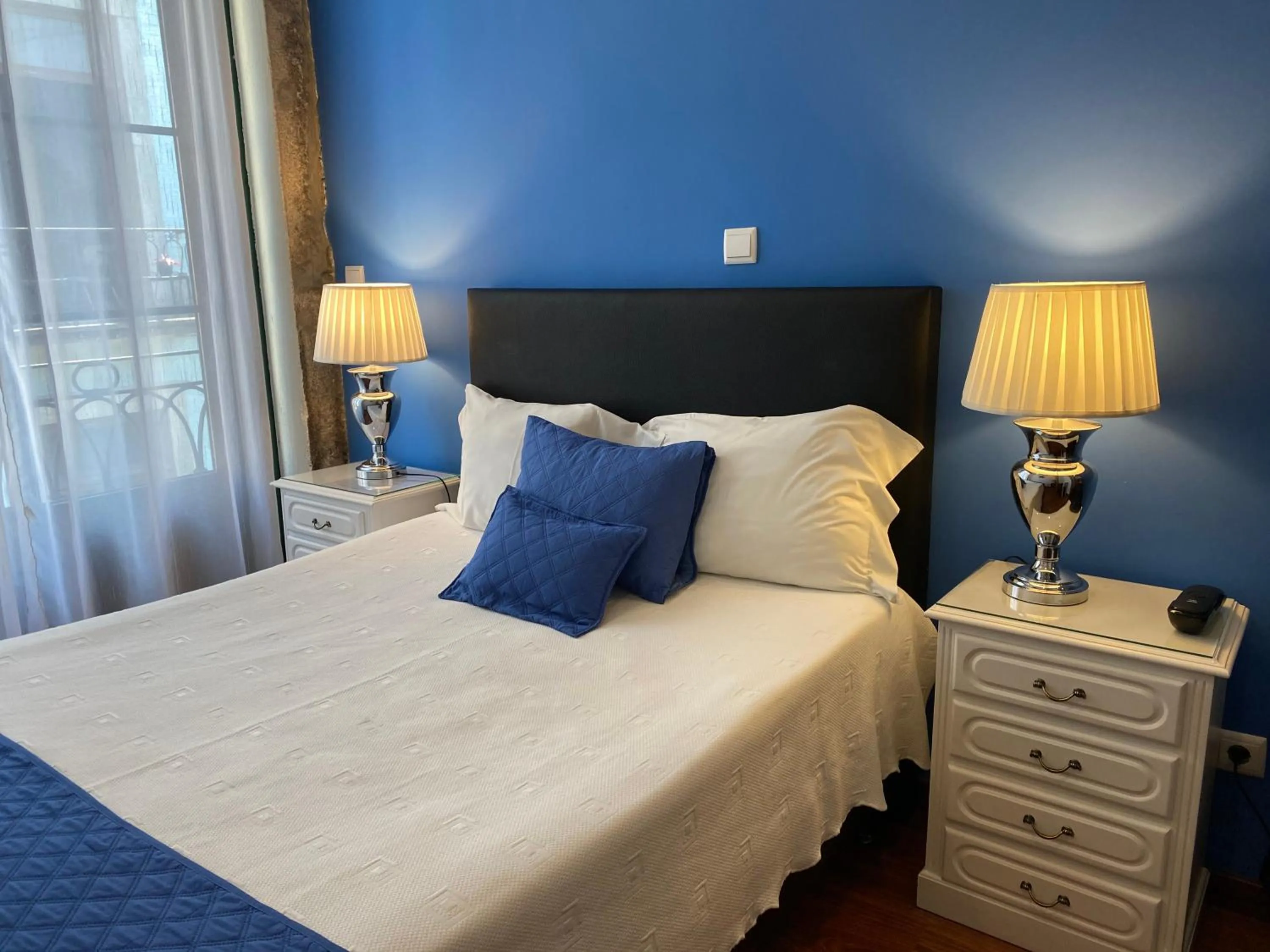 Bed in Hotel Porto Rico