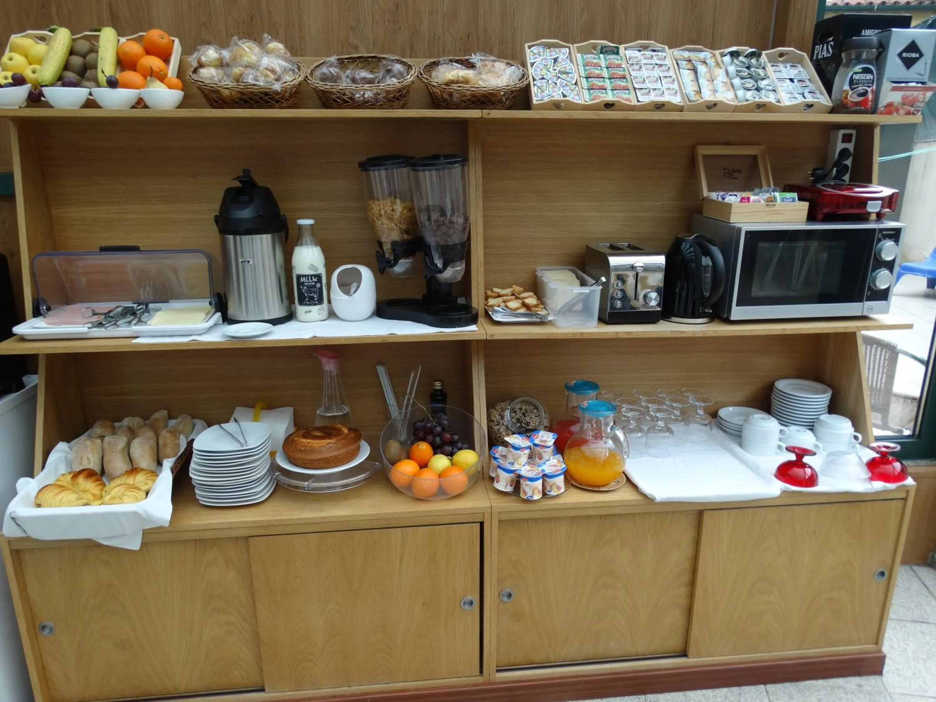 Breakfast in Hotel Porto Rico