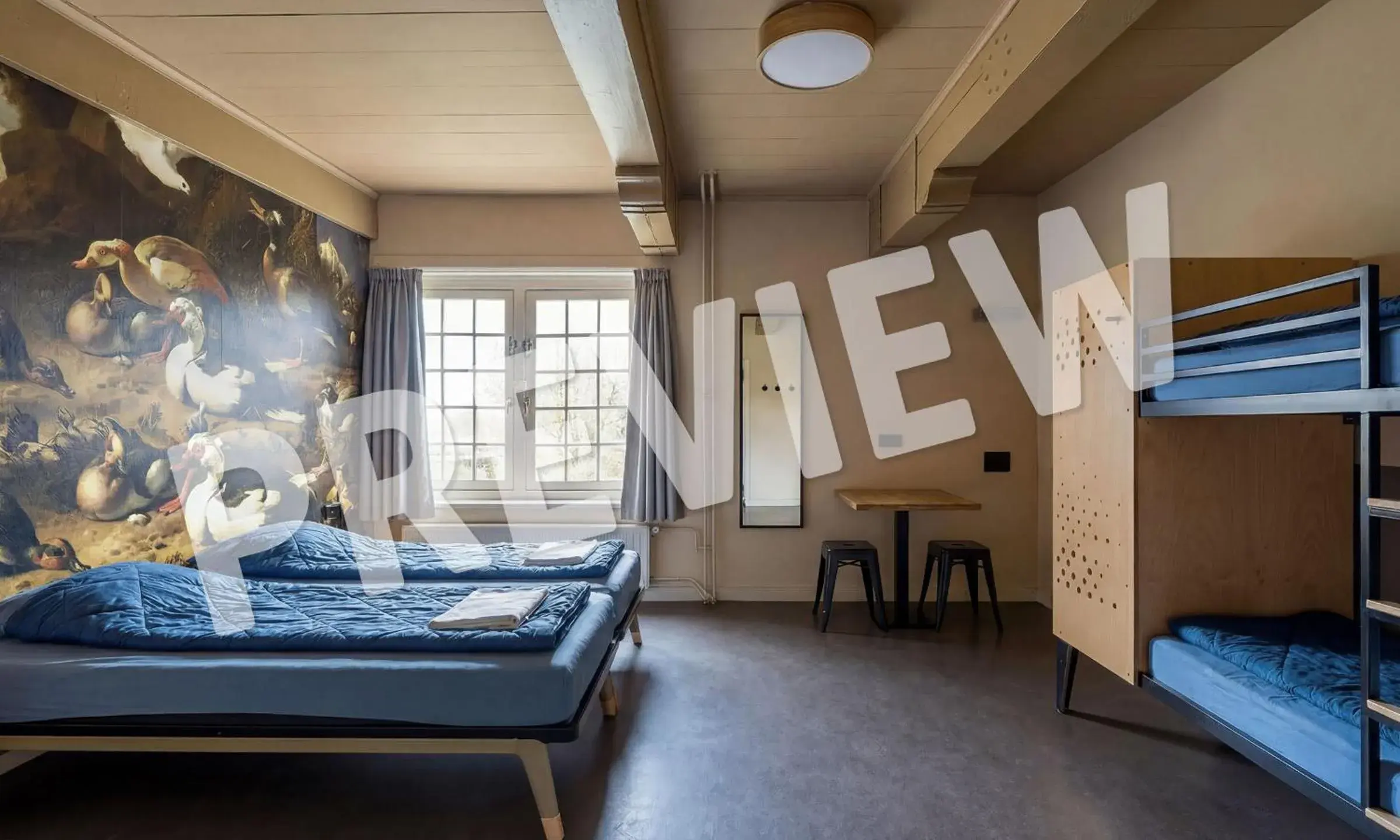Quadruple Family Room with Private Bathroom in Stayokay Hostel Heemskerk - fully renovated April 2026 Quadruple Family Room with Private Bathroom in Stayokay Hostel Heemskerk - fully renovated April 2026
