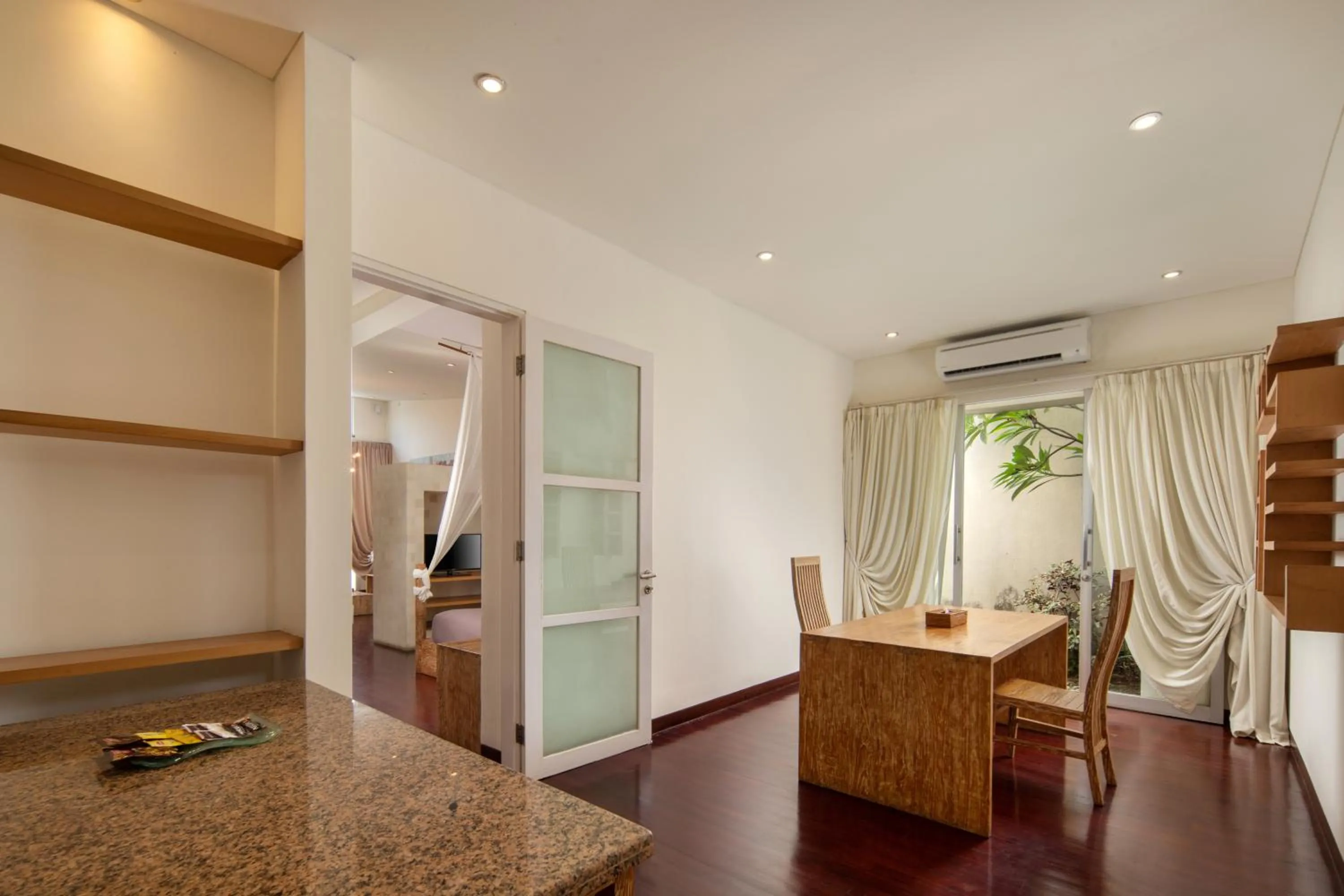 Kitchen or kitchenette in The Seiryu Boutique Bali Villas