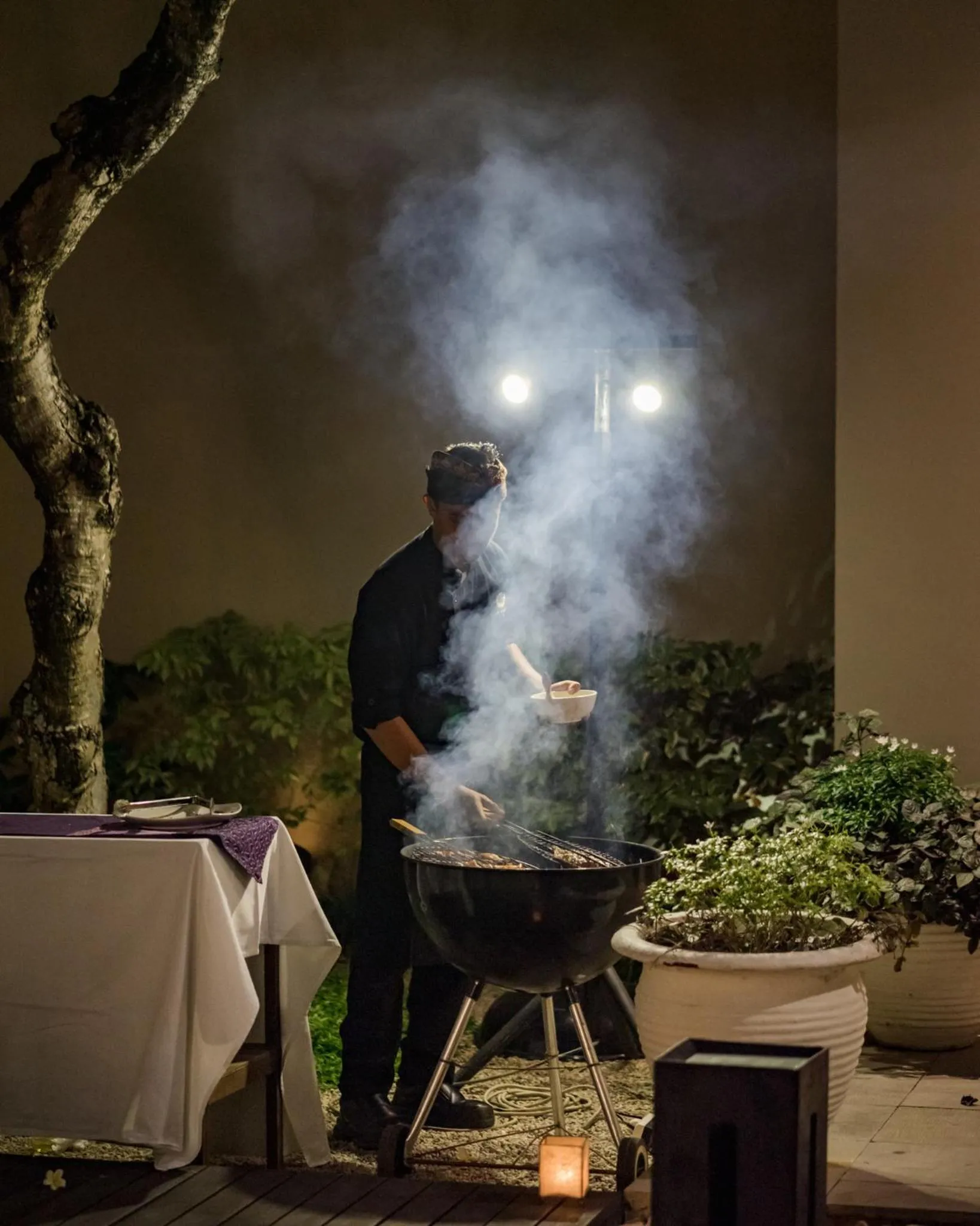 BBQ facilities in The Seiryu Boutique Bali Villas