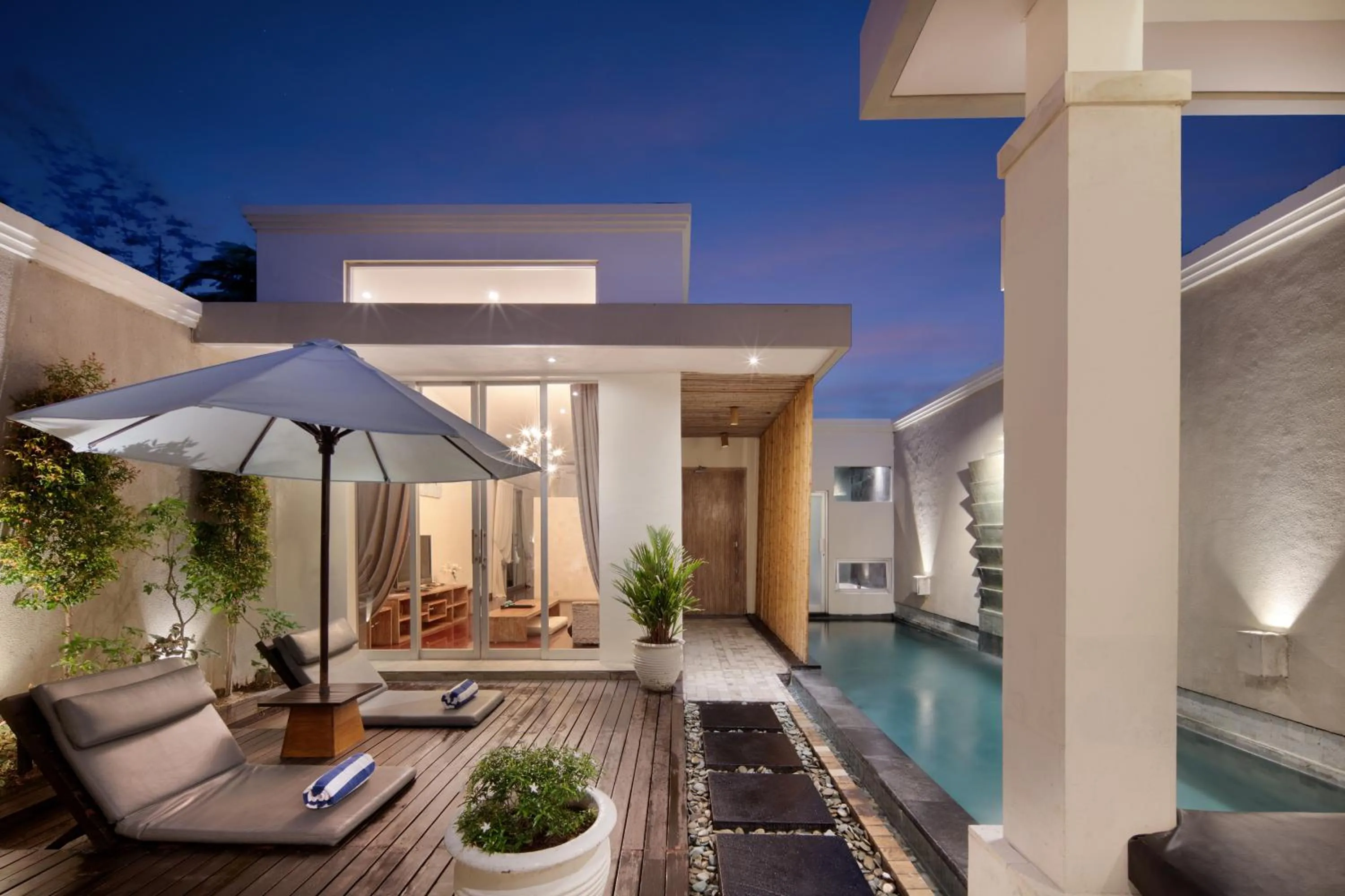 Property building in The Seiryu Boutique Bali Villas