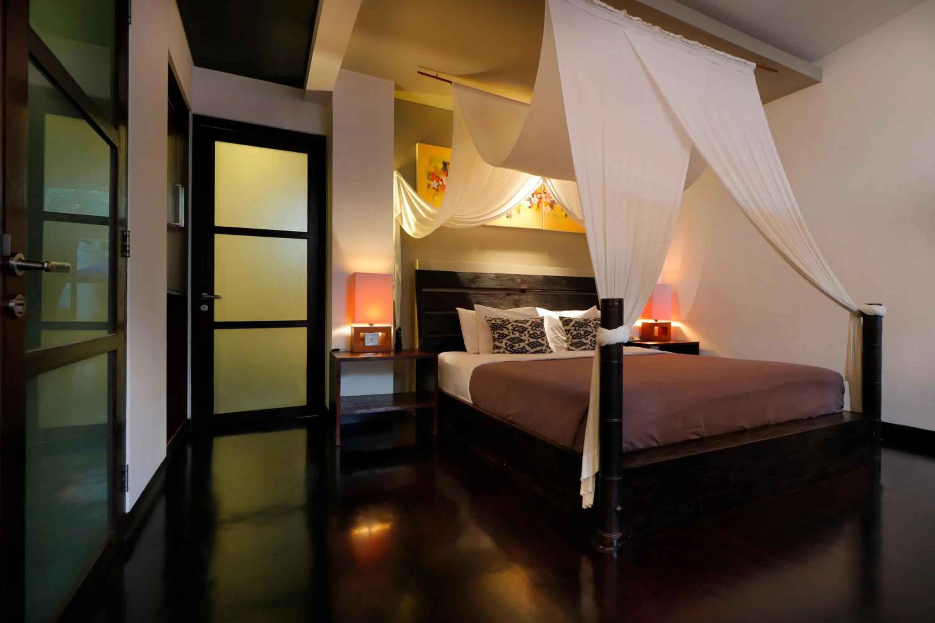 Bedroom, Bed in The Seiryu Boutique Bali Villas