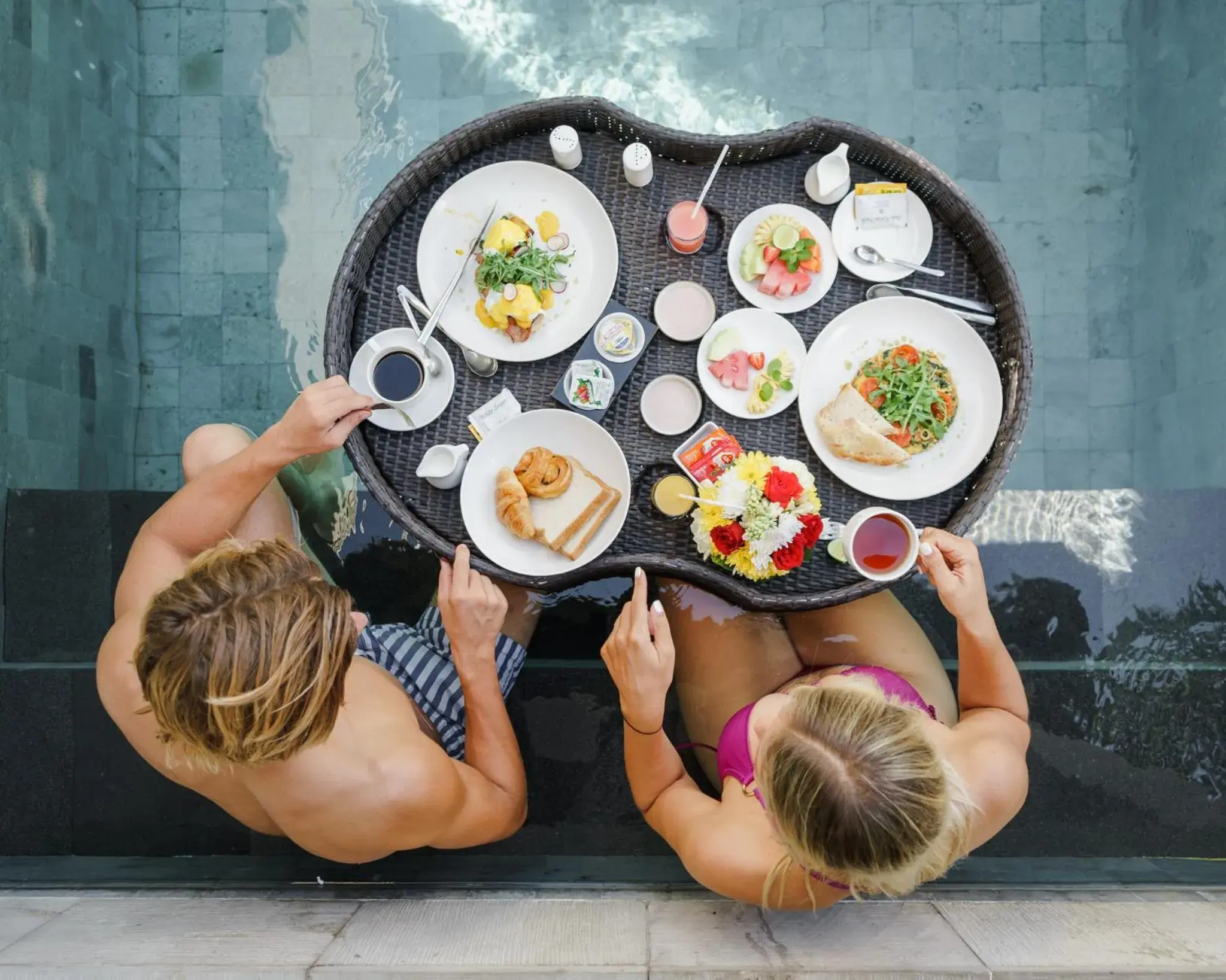 Food close-up in The Seiryu Boutique Bali Villas Food close-up in The Seiryu Boutique Bali Villas