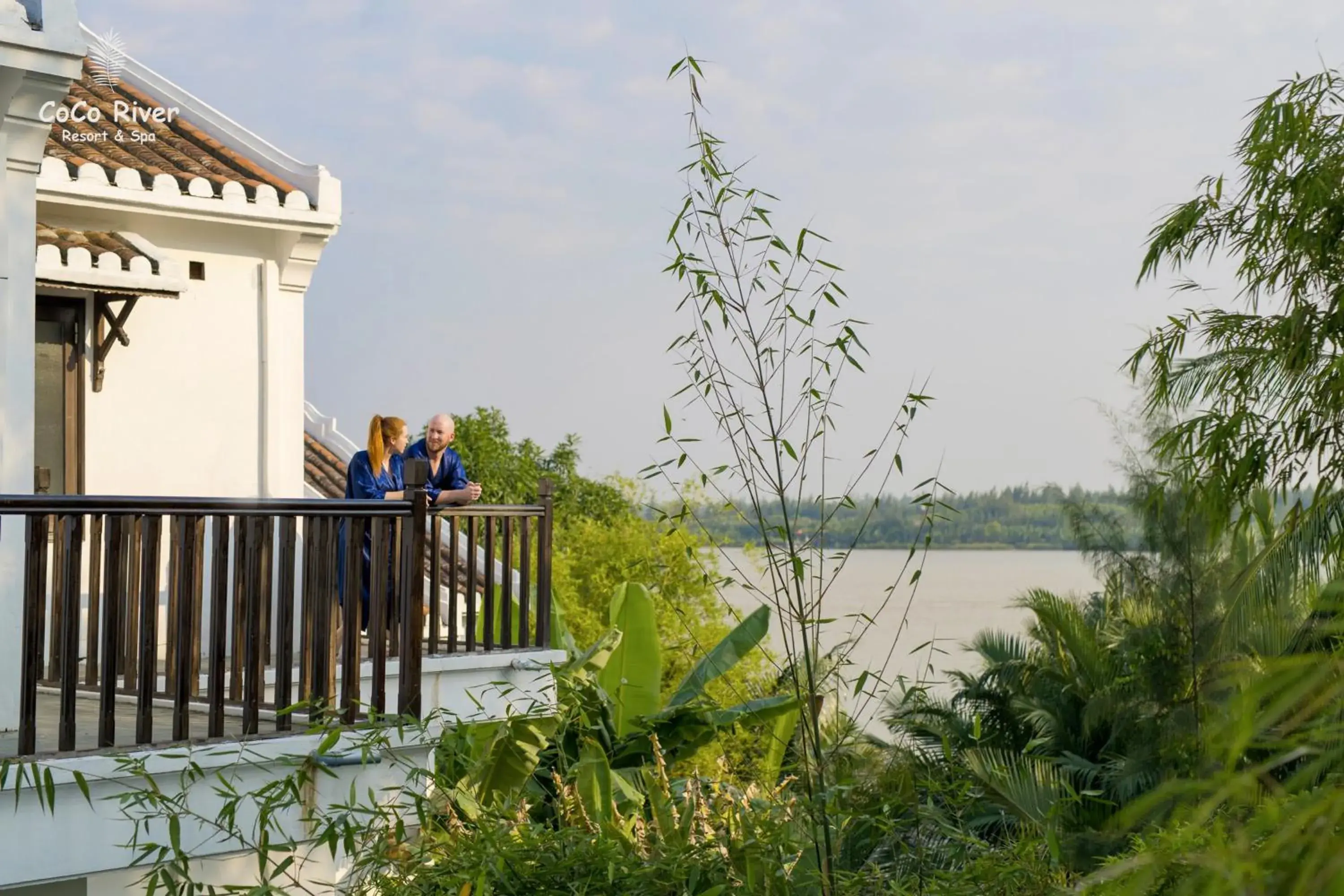 River view in Hoi An Coco River Resort & Spa River view in Hoi An Coco River Resort & Spa