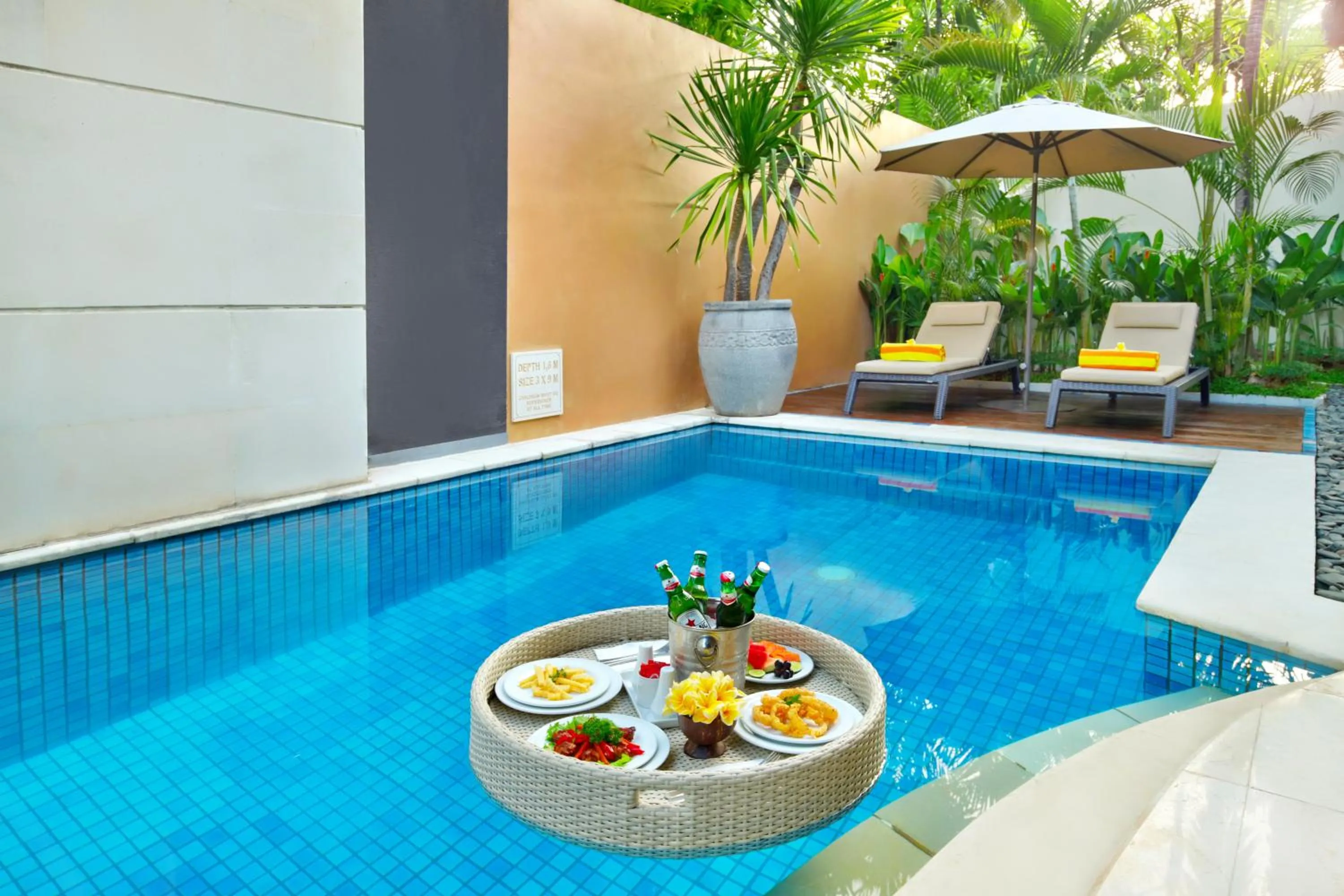 Food and drinks in Bhavana Private Villas