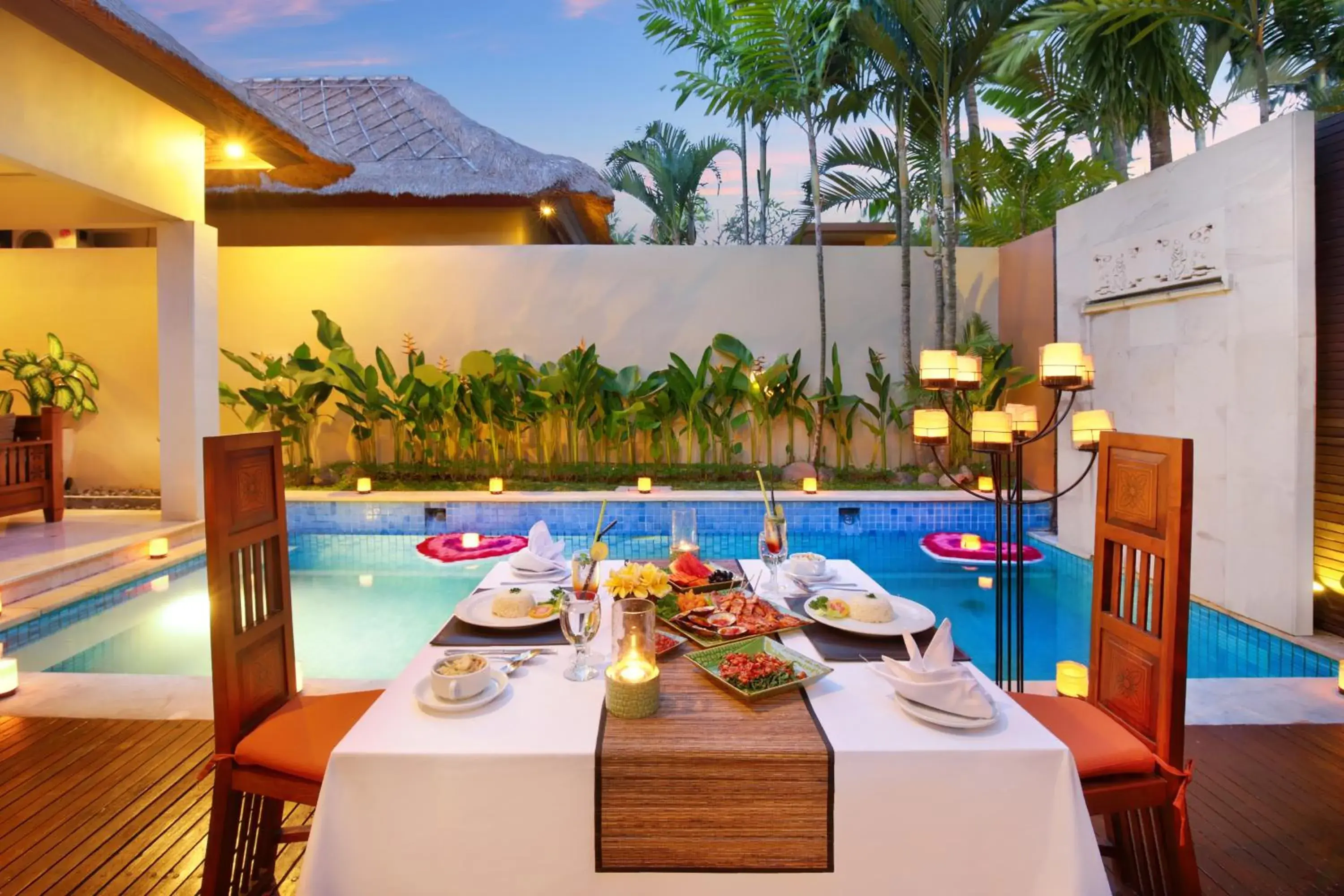 Food and drinks in Bhavana Private Villas Food and drinks in Bhavana Private Villas