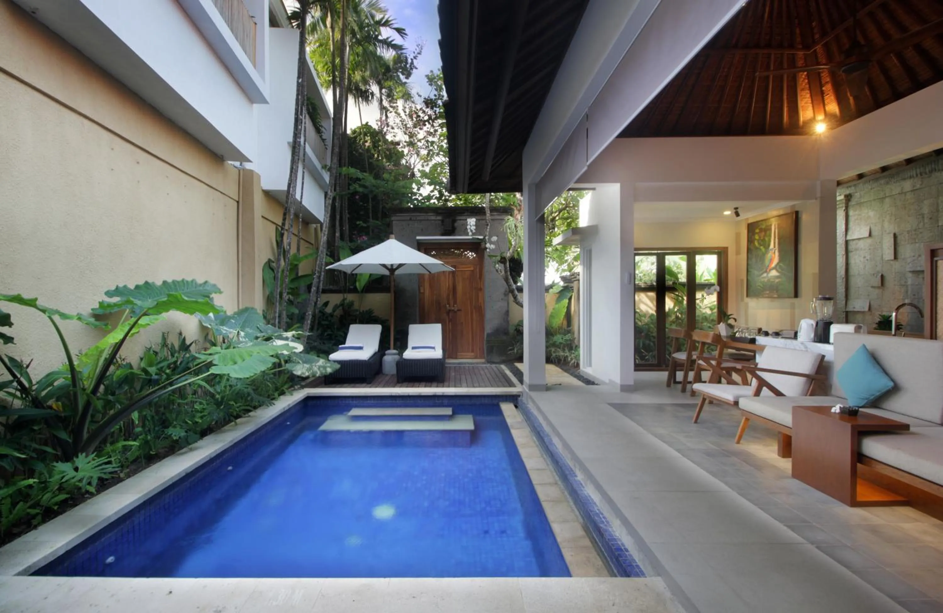 Living room in Sagara Villas and Suites Sanur by AHM