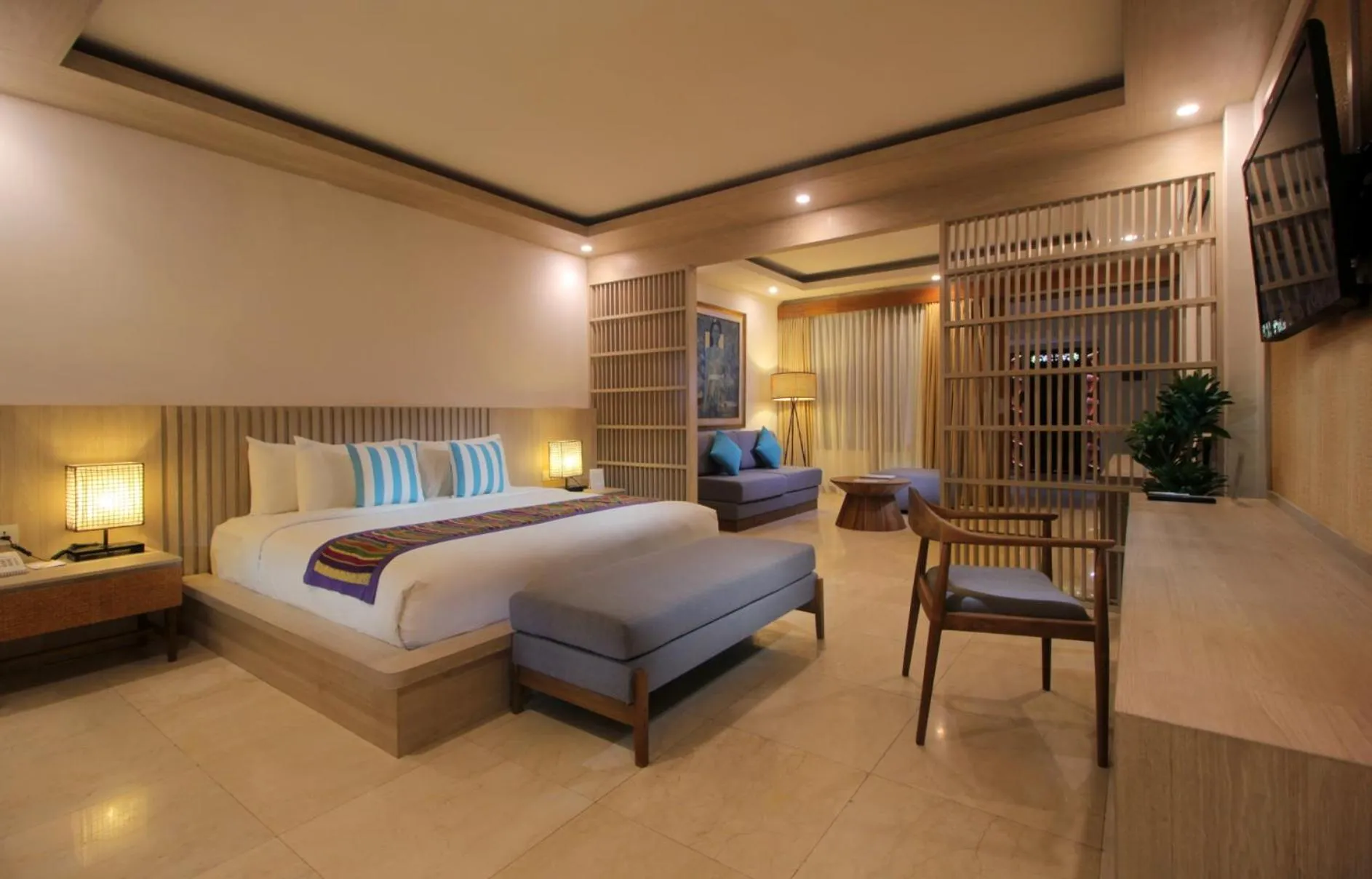 Bed in Sagara Villas and Suites Sanur by AHM