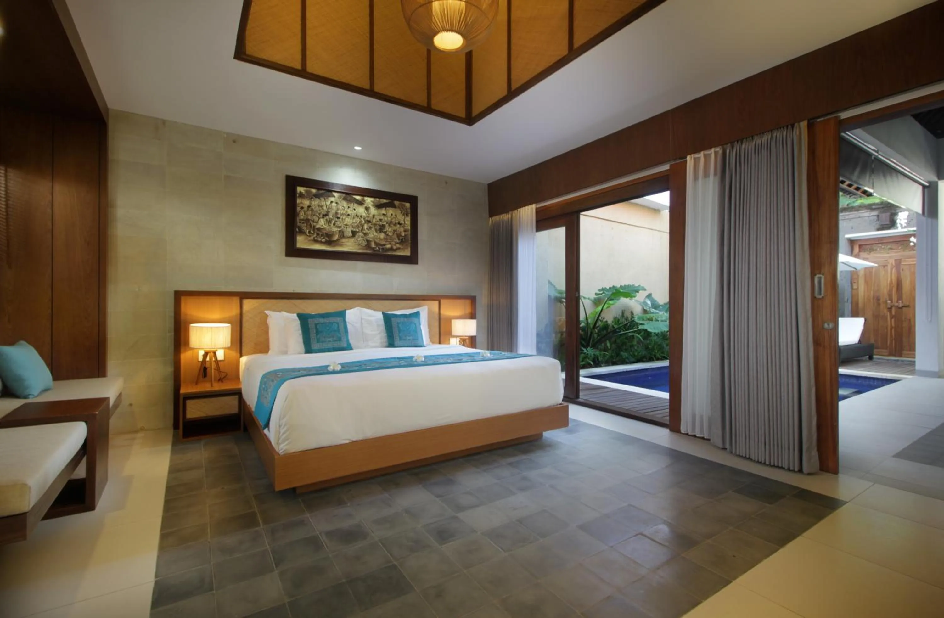 Bed in Sagara Villas and Suites Sanur by AHM