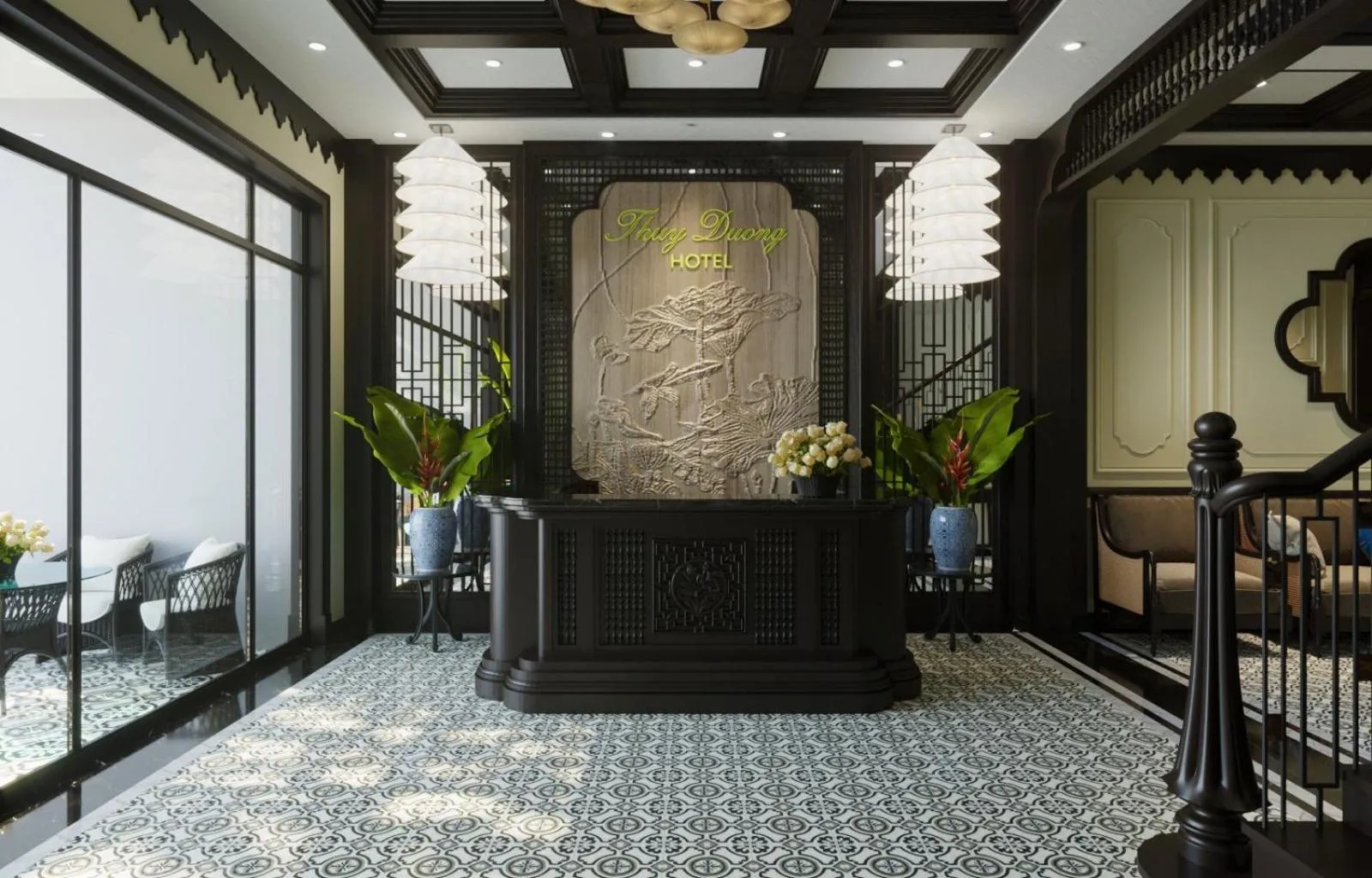 Lobby or reception in Thuy Duong Boutique Hotel Hue