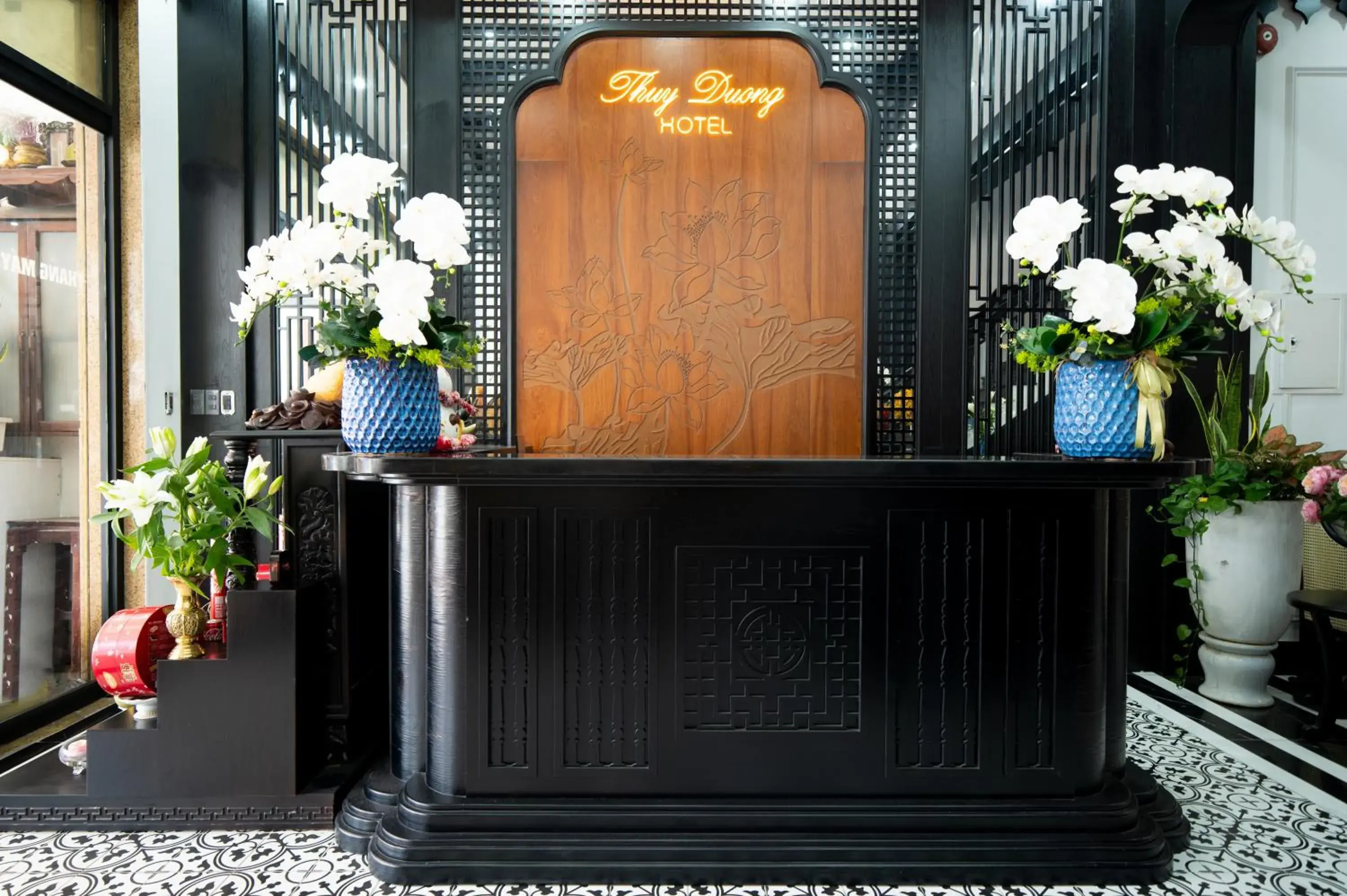 Lobby or reception in Thuy Duong Boutique Hotel Hue Lobby or reception in Thuy Duong Boutique Hotel Hue