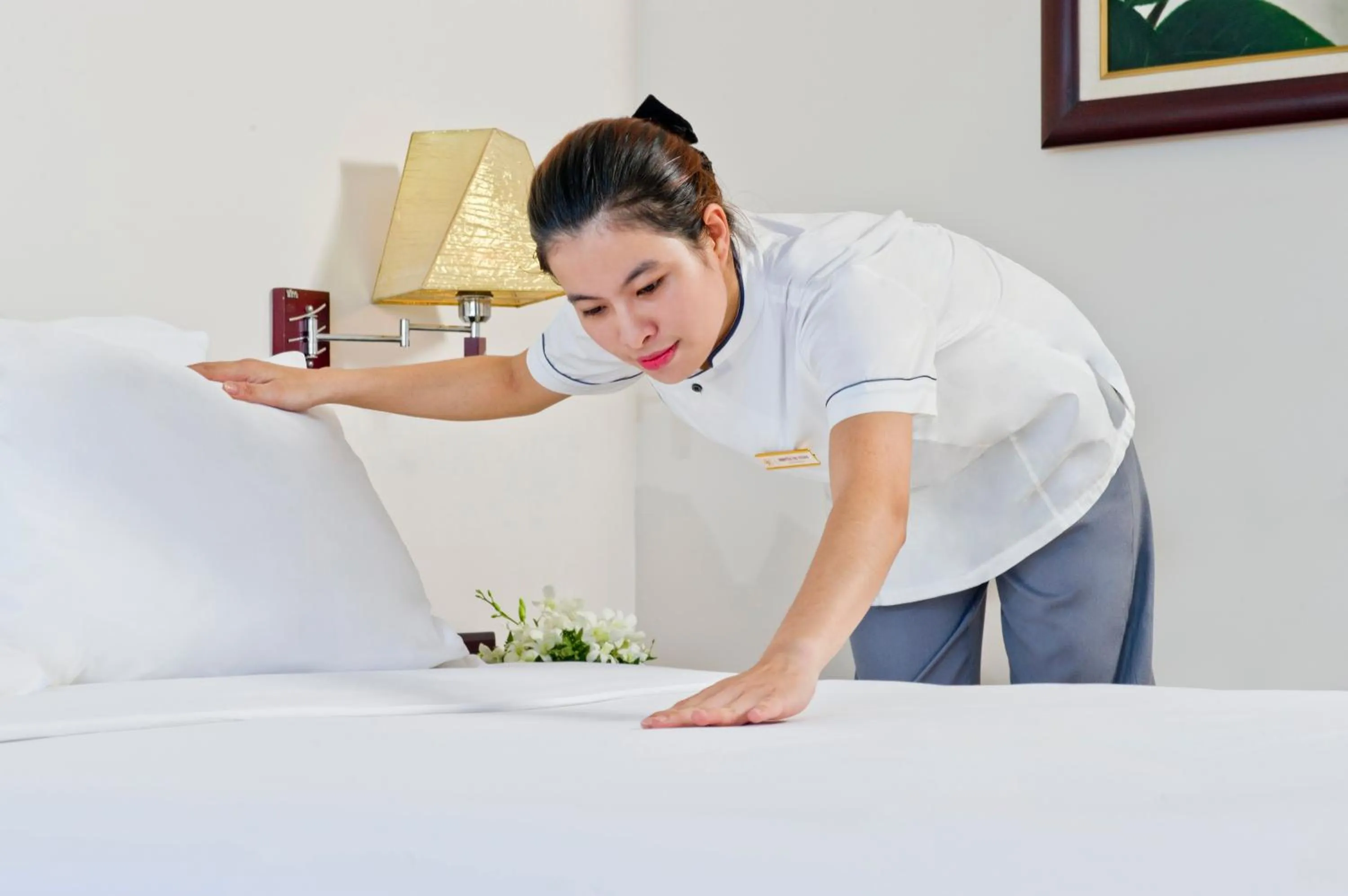 Bedroom, Bed in Cherish Hue Hotel