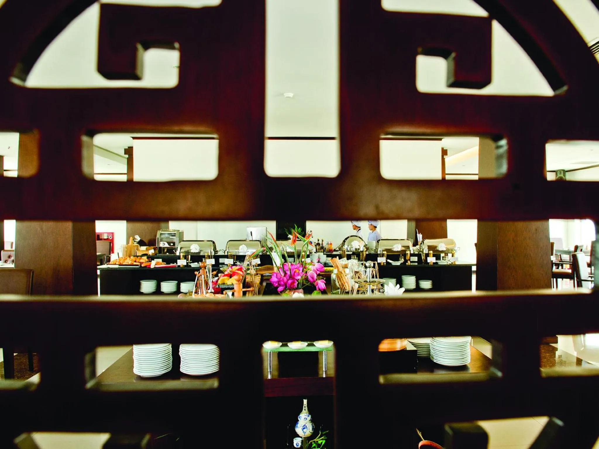 Dining area in Cherish Hue Hotel