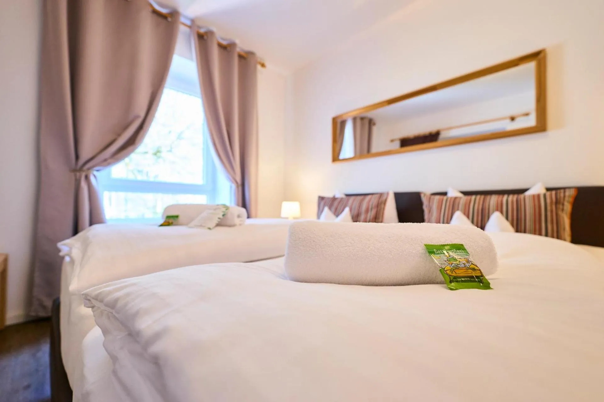 Bed in Hotel Waldgasthof Buchenhain