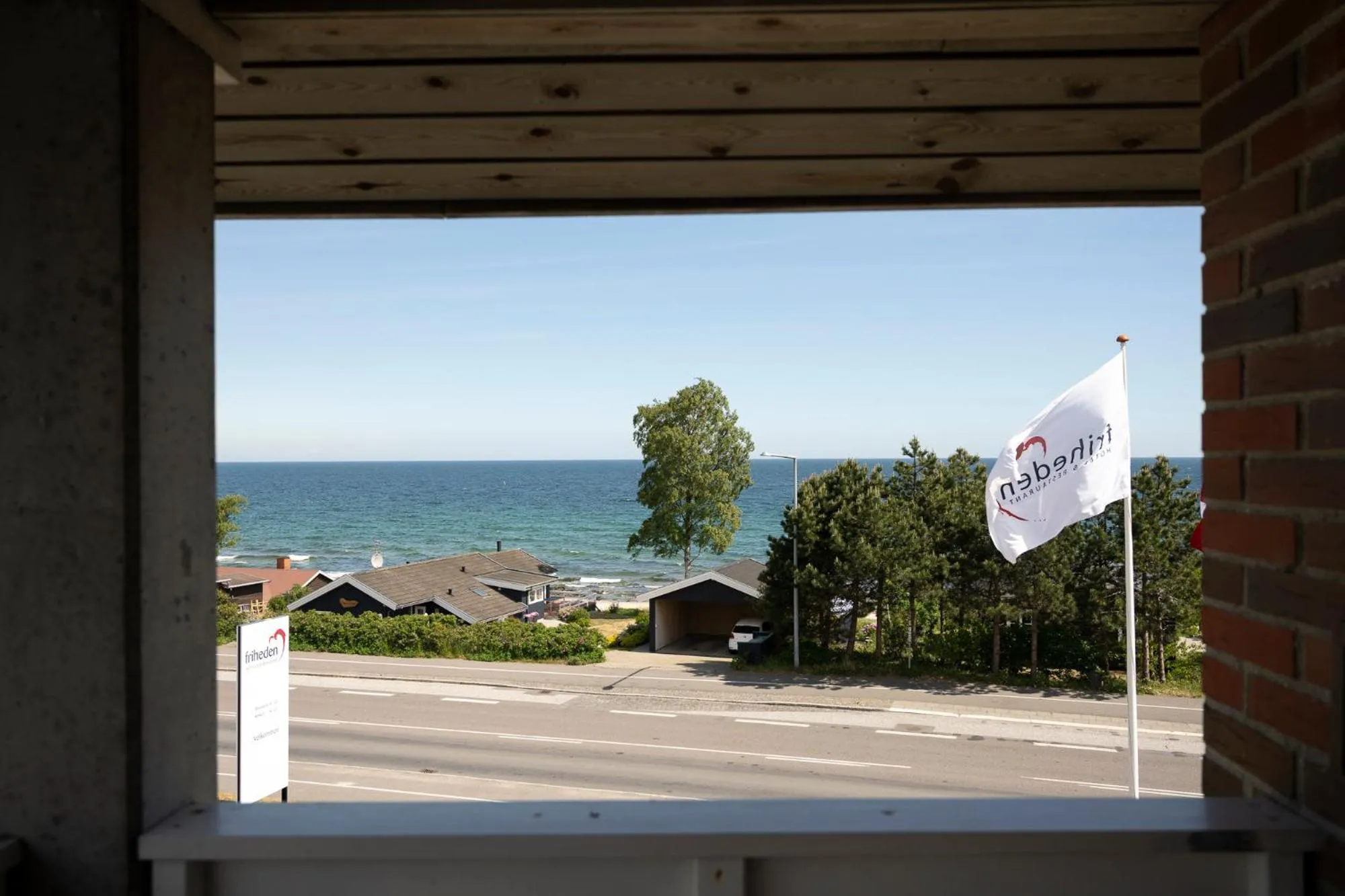 Sea view in Hotel Friheden
