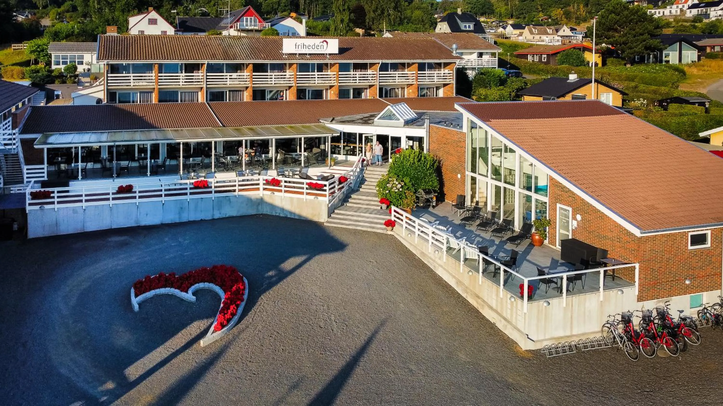Property building in Hotel Friheden