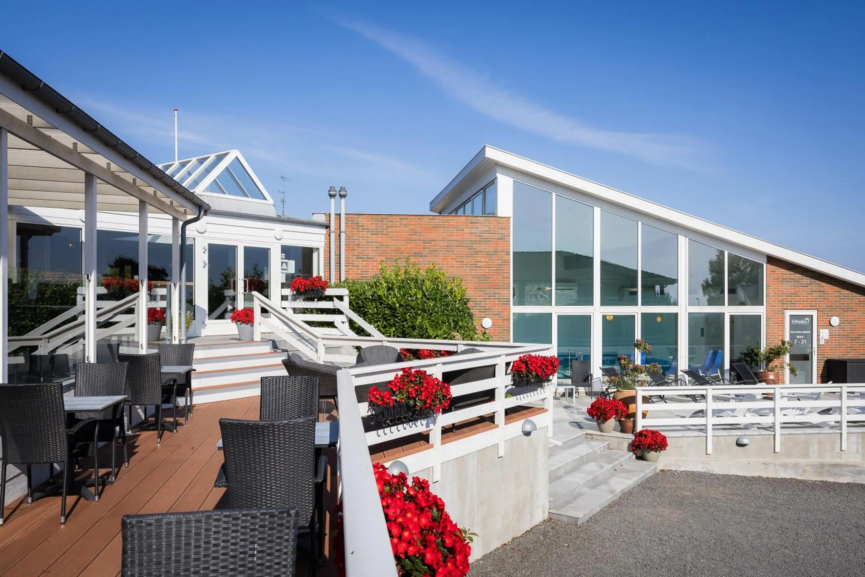 Property building in Hotel Friheden
