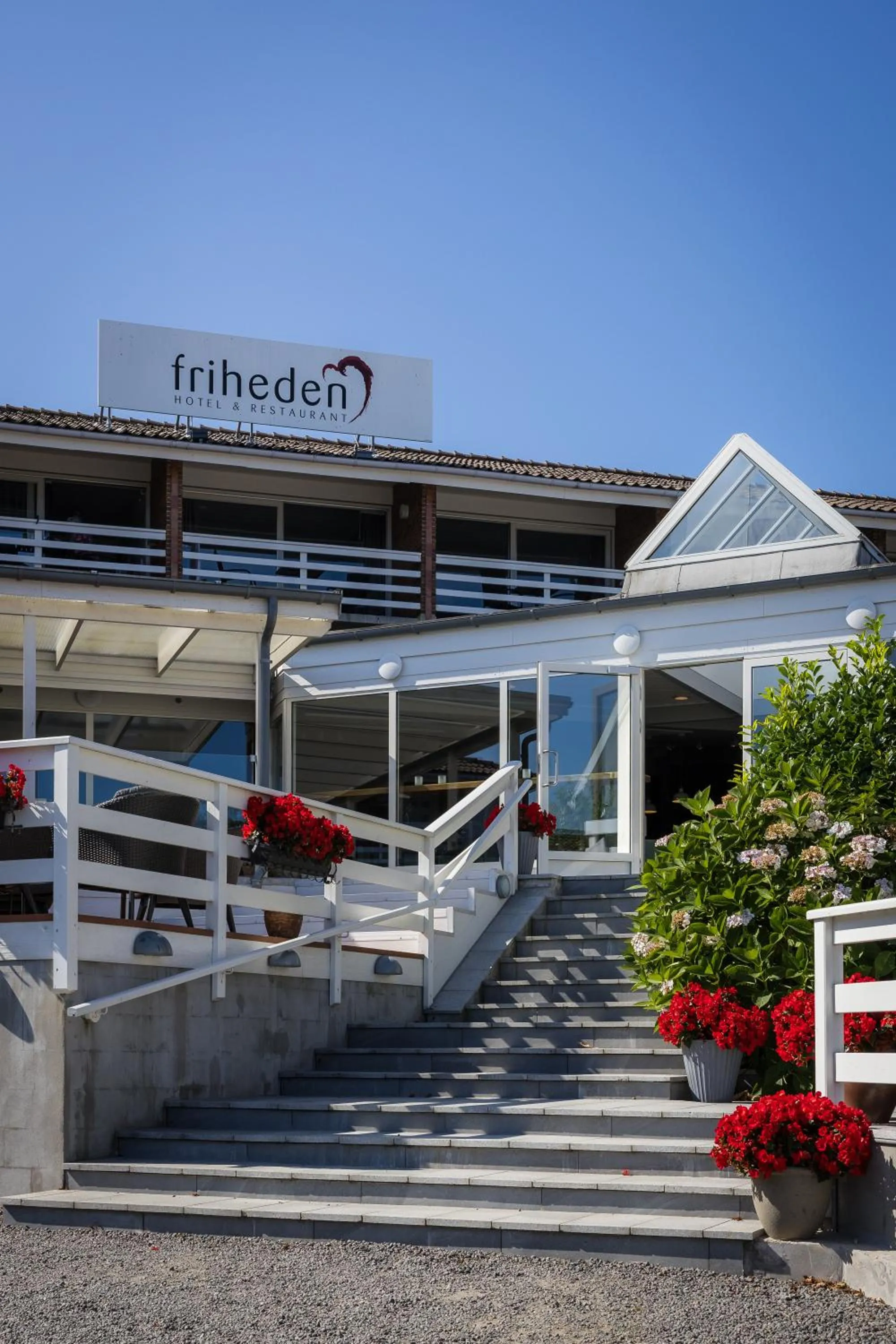 Property building in Hotel Friheden