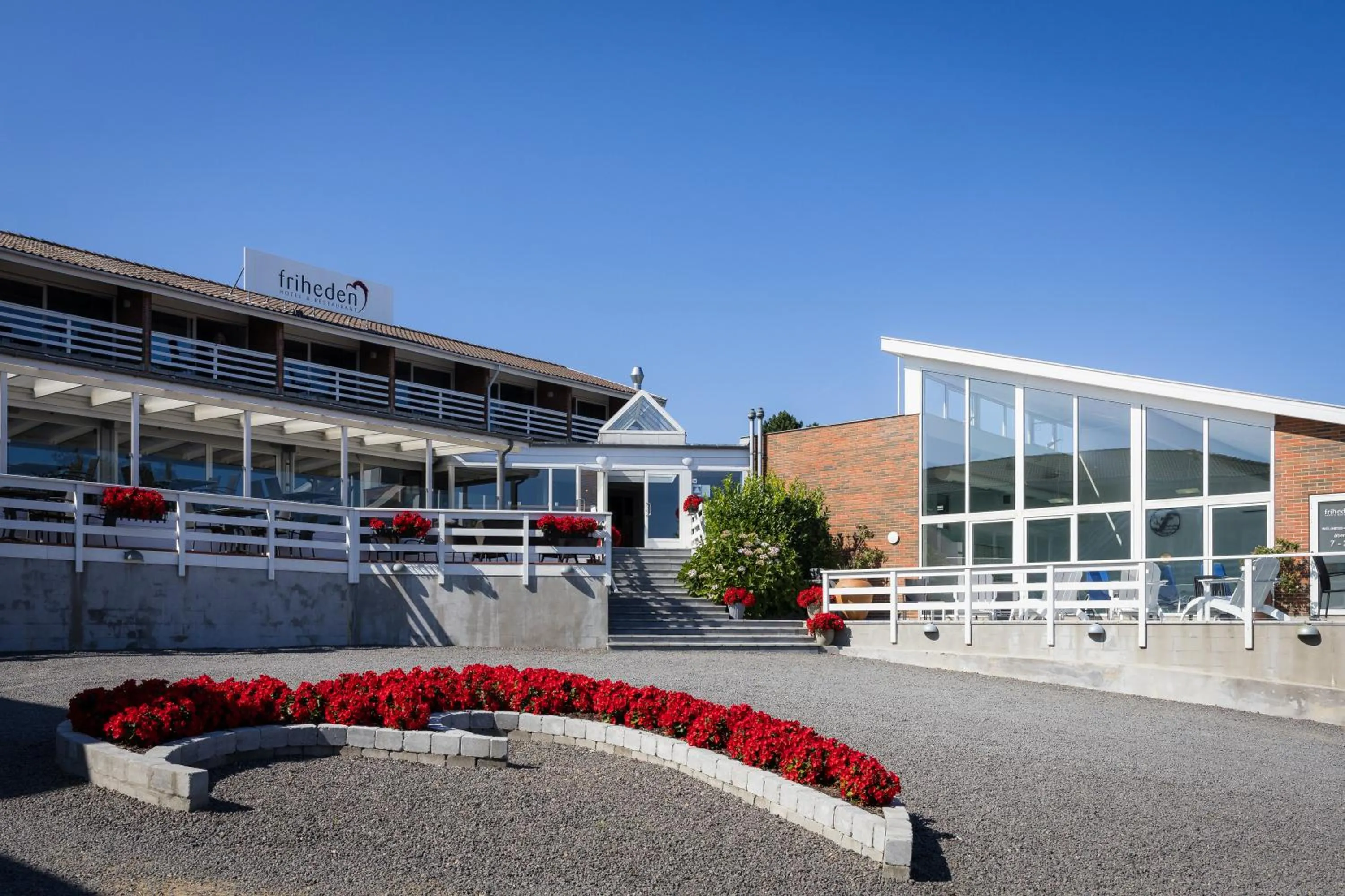 Property building in Hotel Friheden