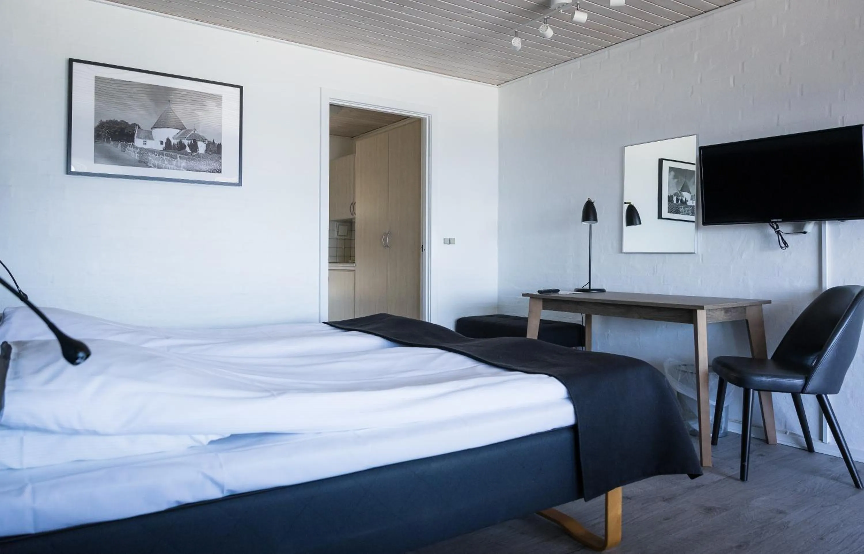Photo of the whole room, Bed in Hotel Friheden