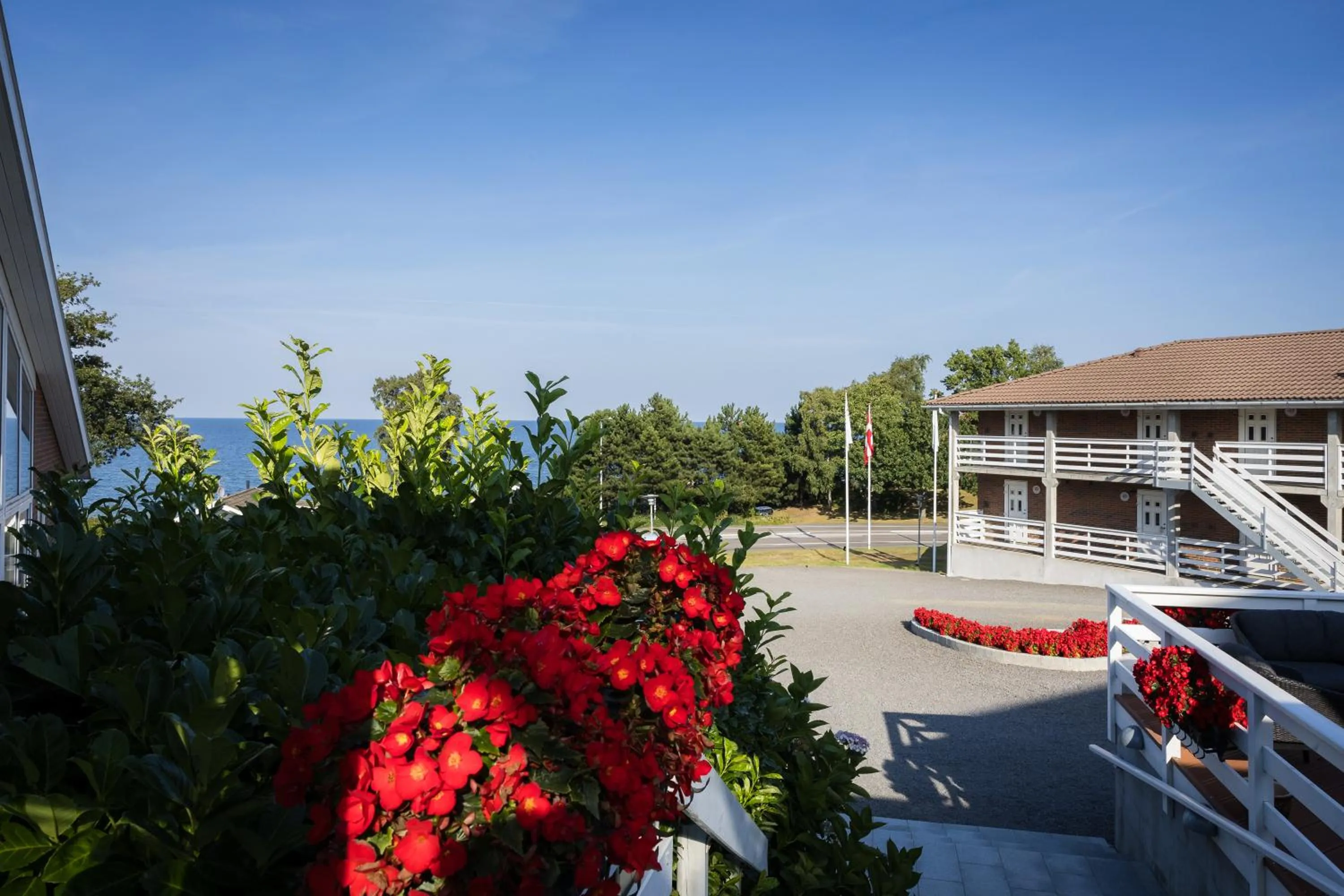 Property building in Hotel Friheden