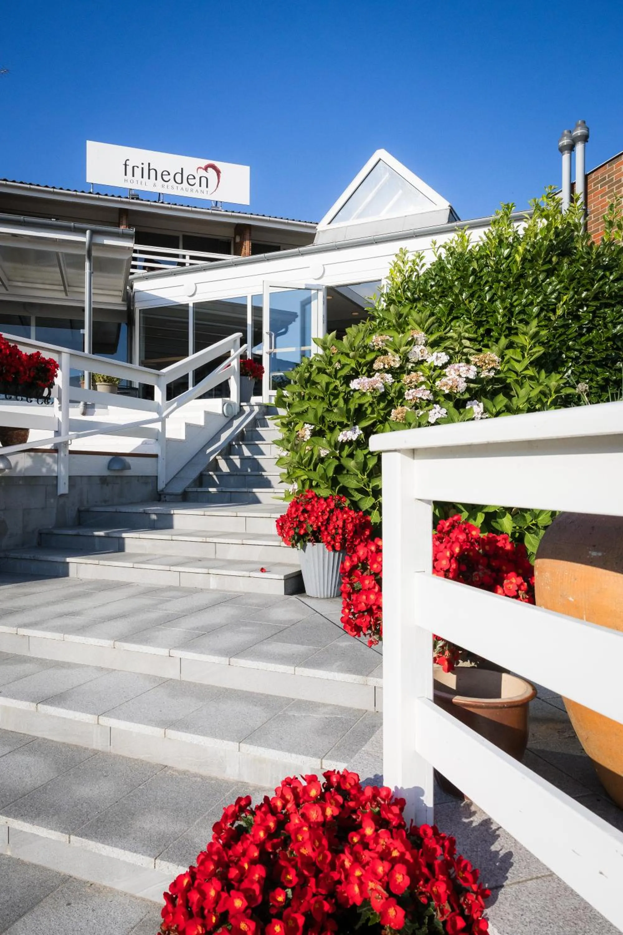 Property building in Hotel Friheden
