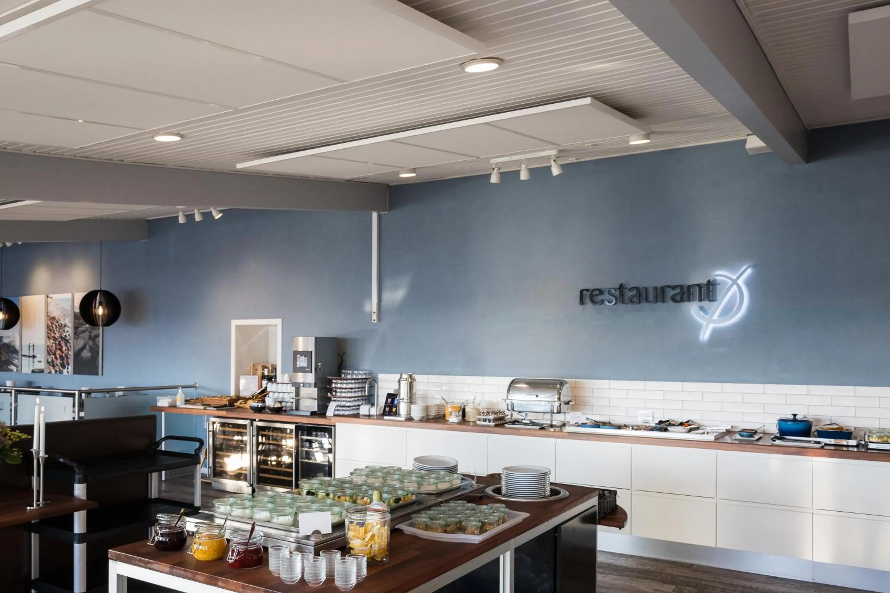 Restaurant/places to eat in Hotel Friheden