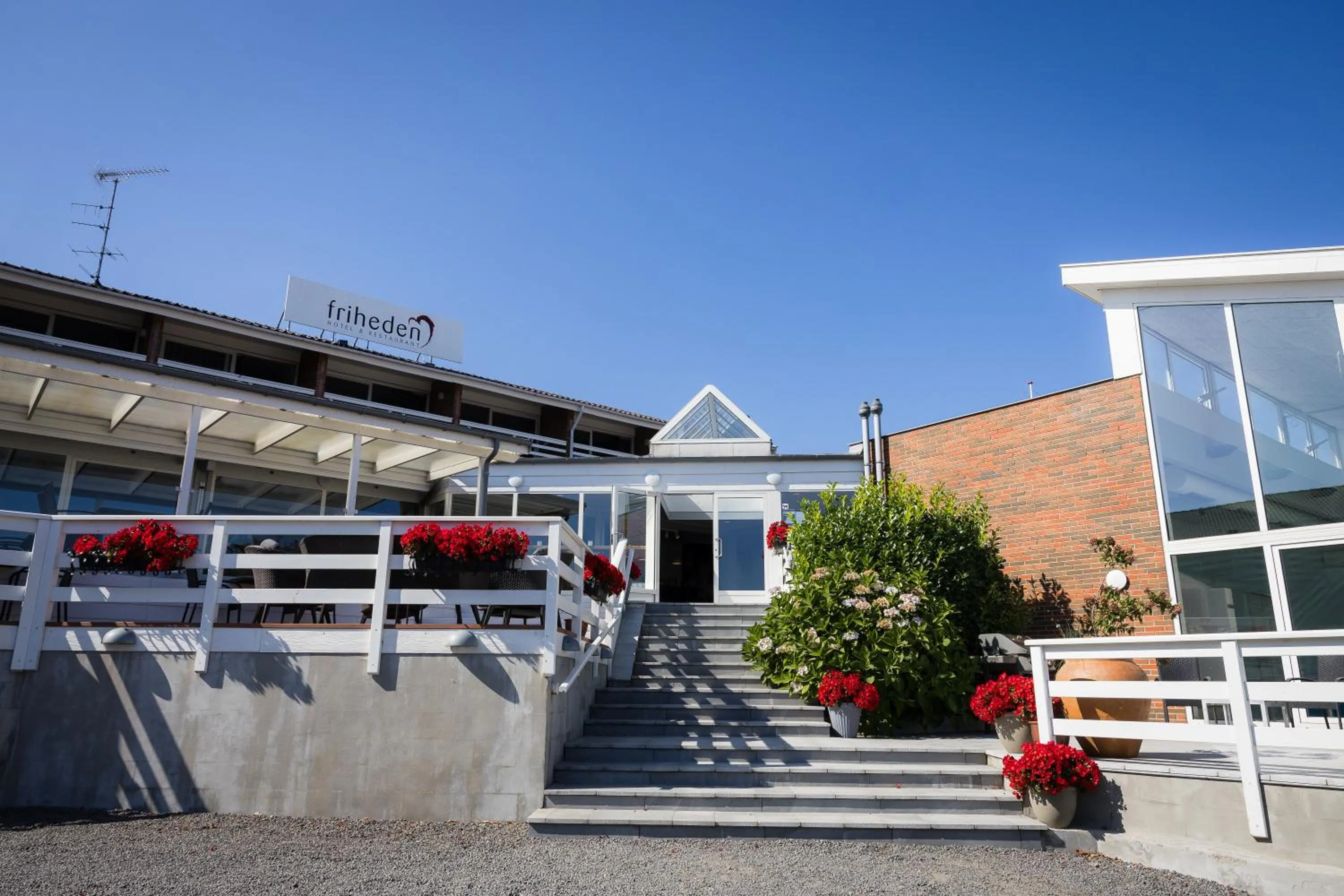 Property building in Hotel Friheden