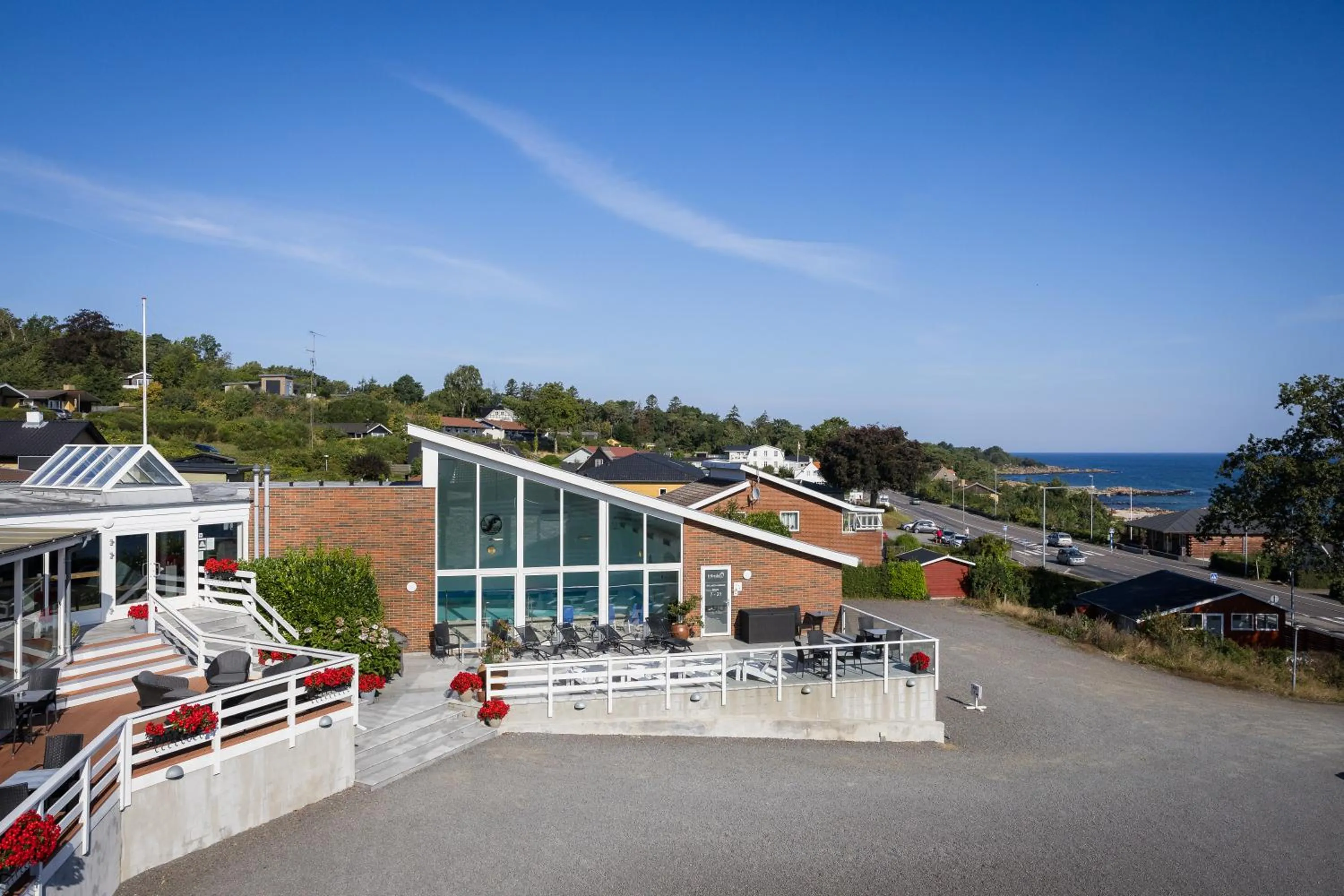 Property building in Hotel Friheden