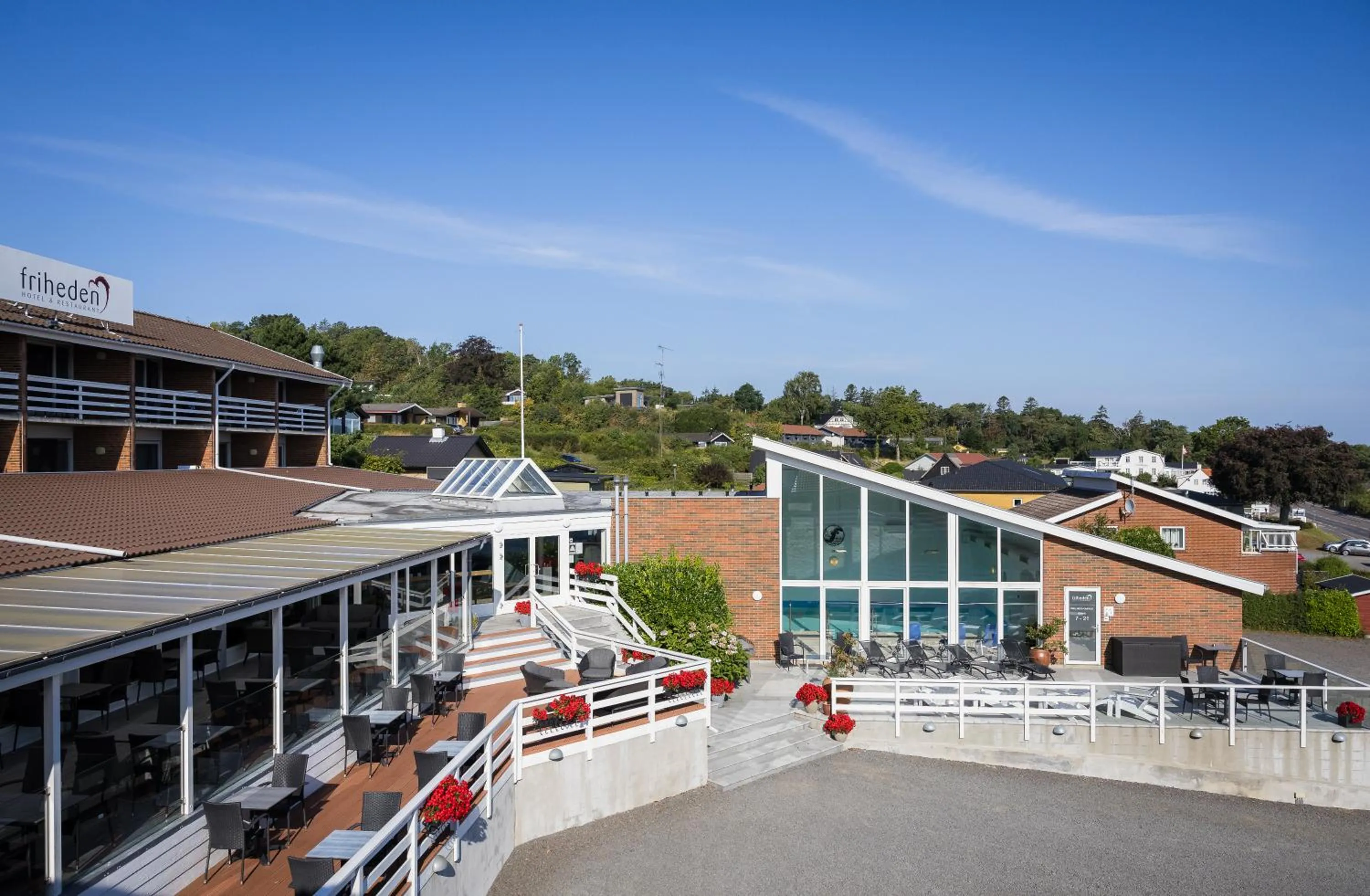 Property building in Hotel Friheden