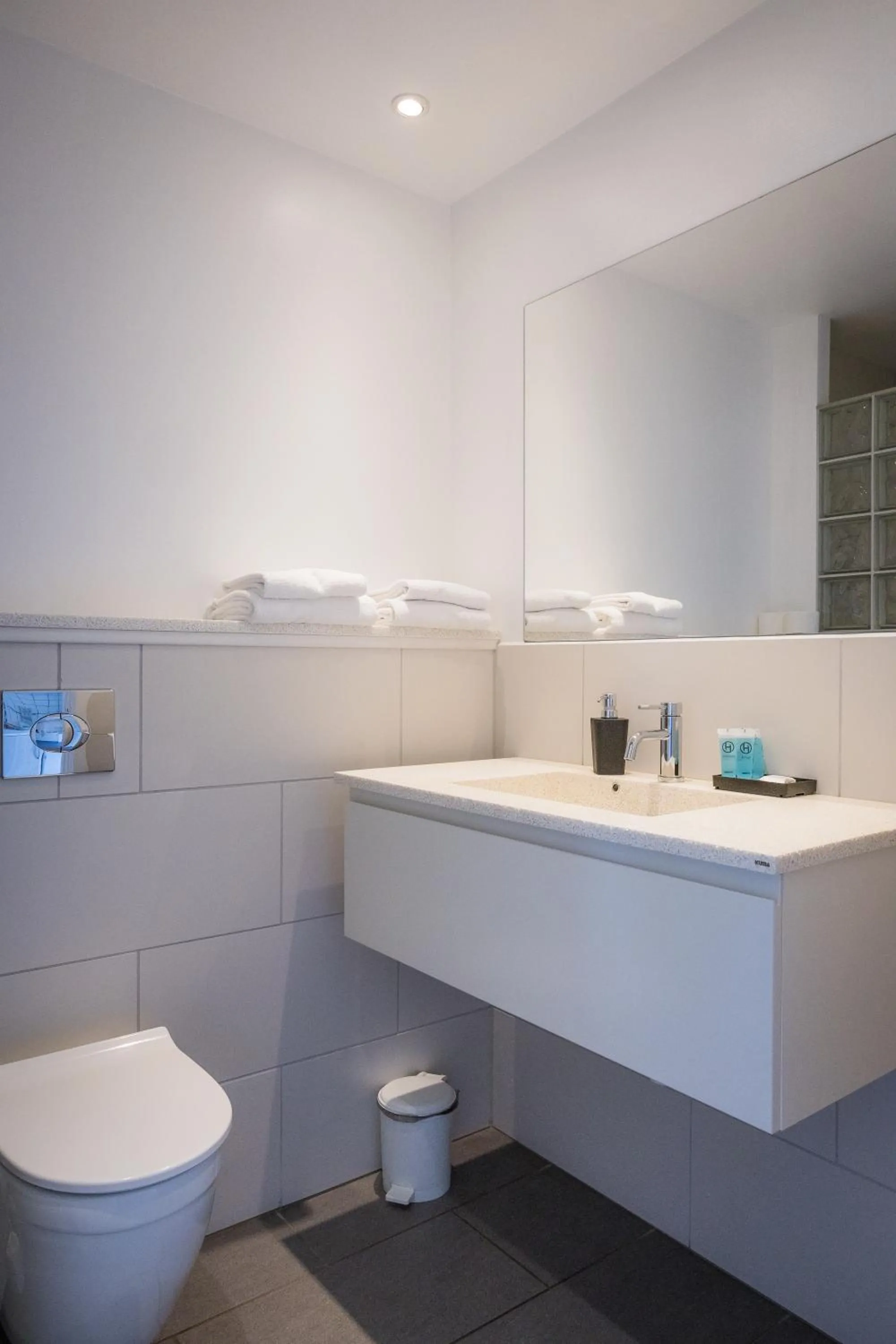 Bathroom in Hotel Friheden