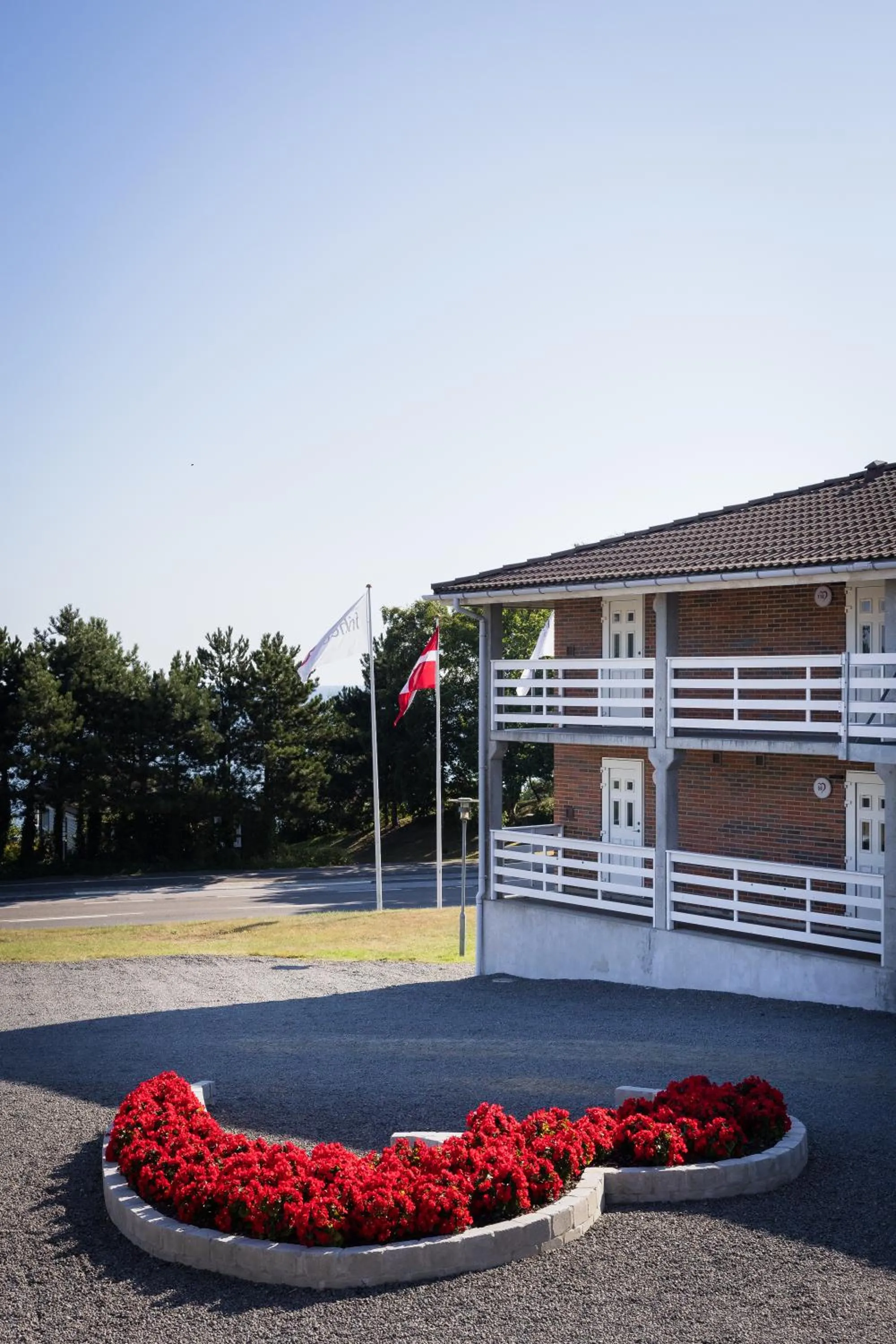 Property building in Hotel Friheden