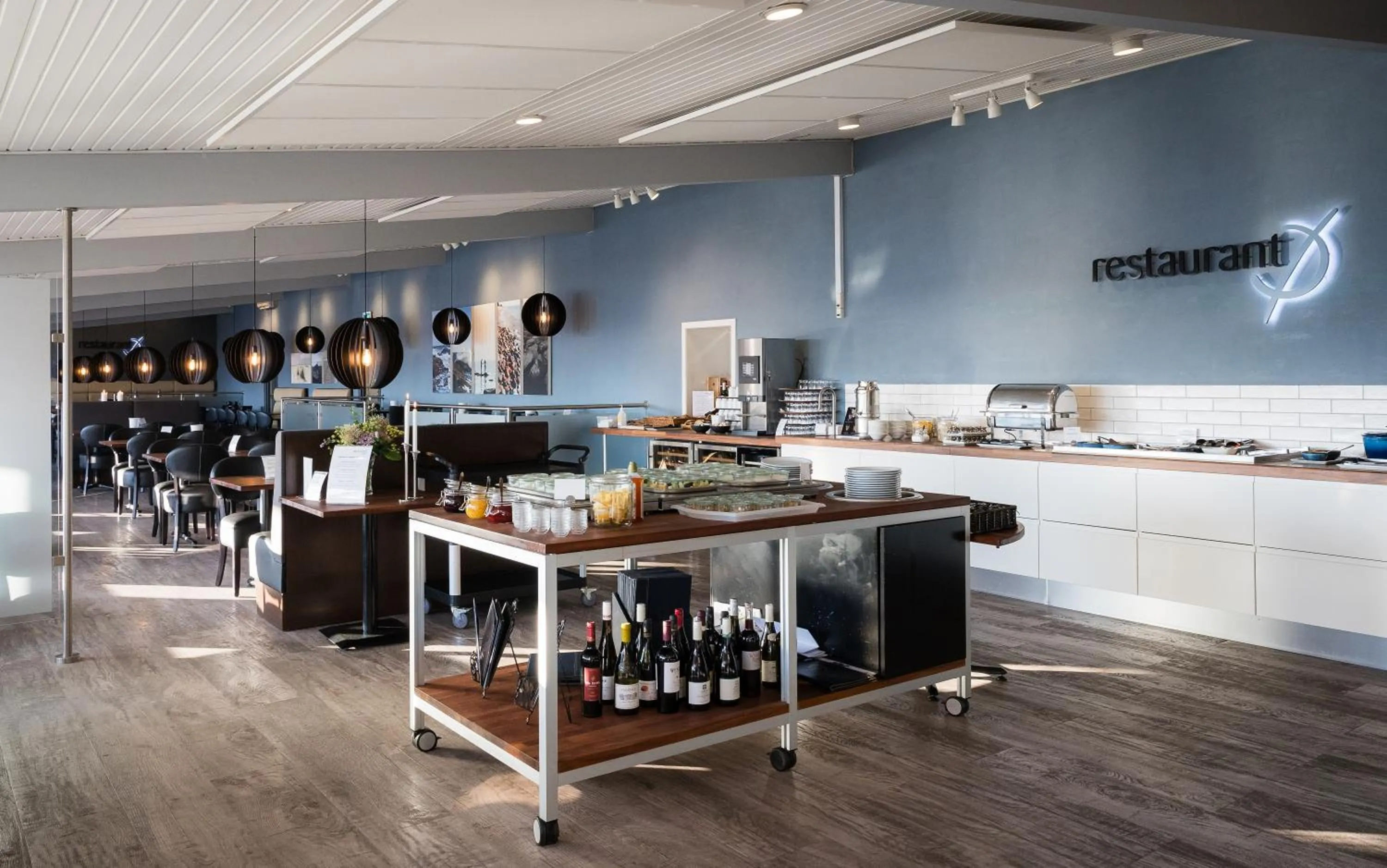 Restaurant/places to eat in Hotel Friheden