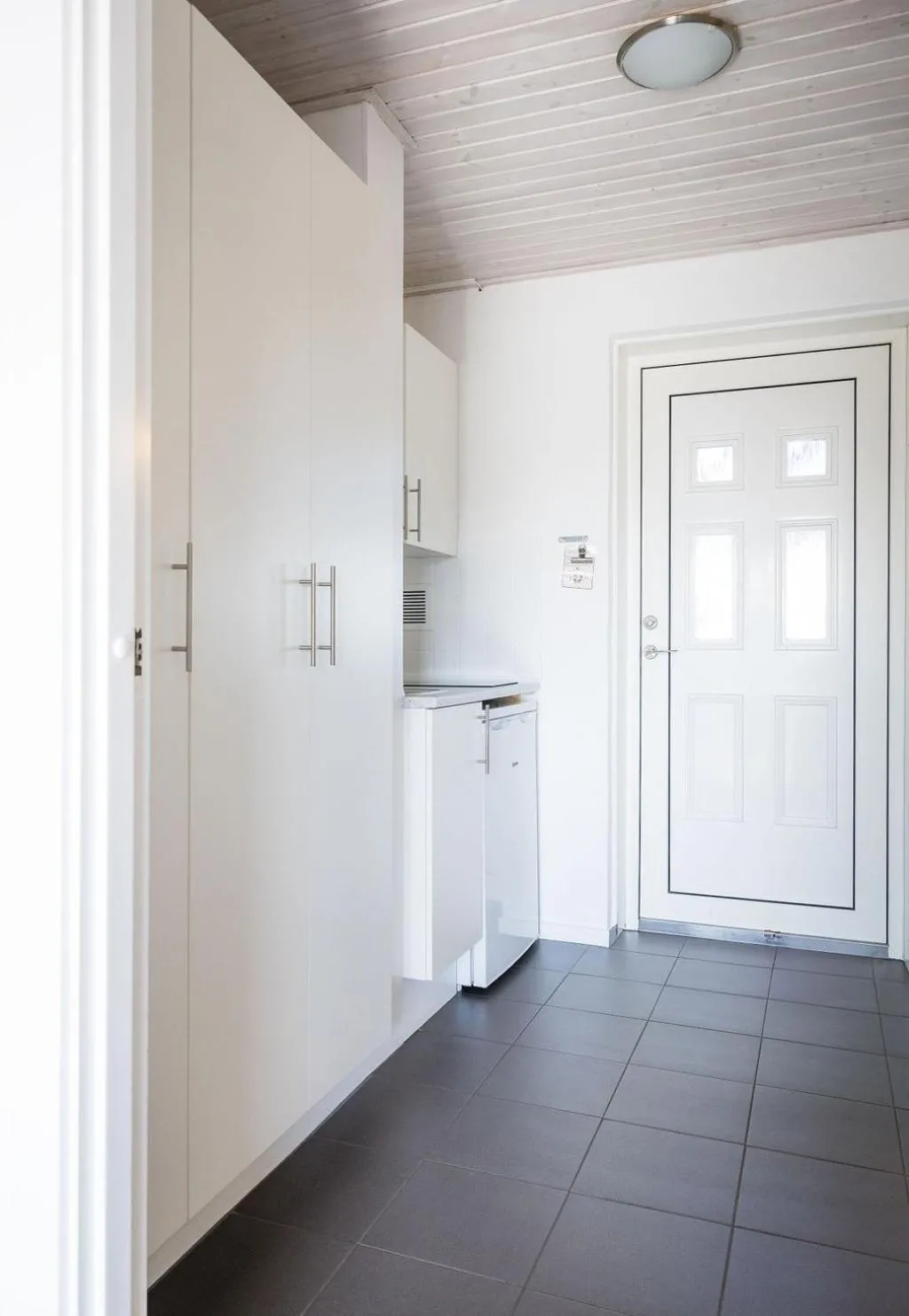 Kitchen or kitchenette in Hotel Friheden