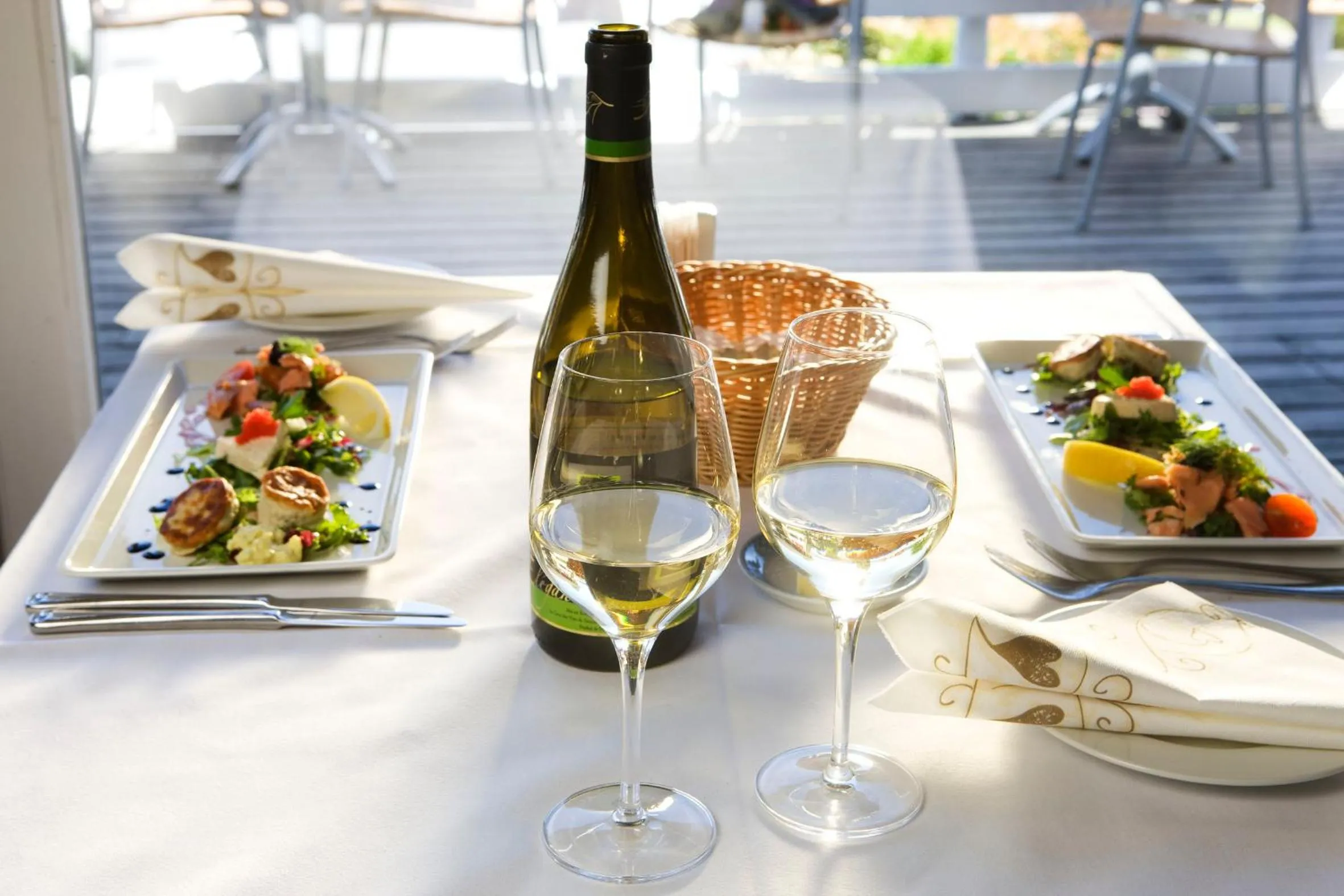 Restaurant/places to eat in Hotel Friheden