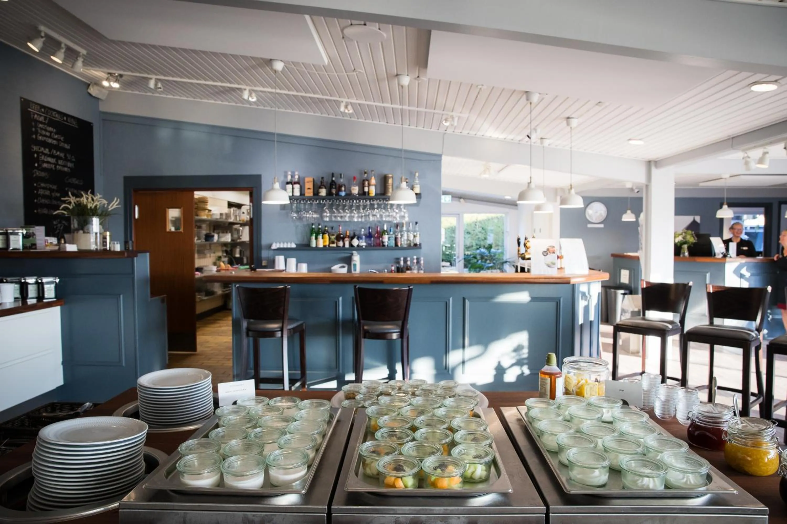 Restaurant/places to eat in Hotel Friheden