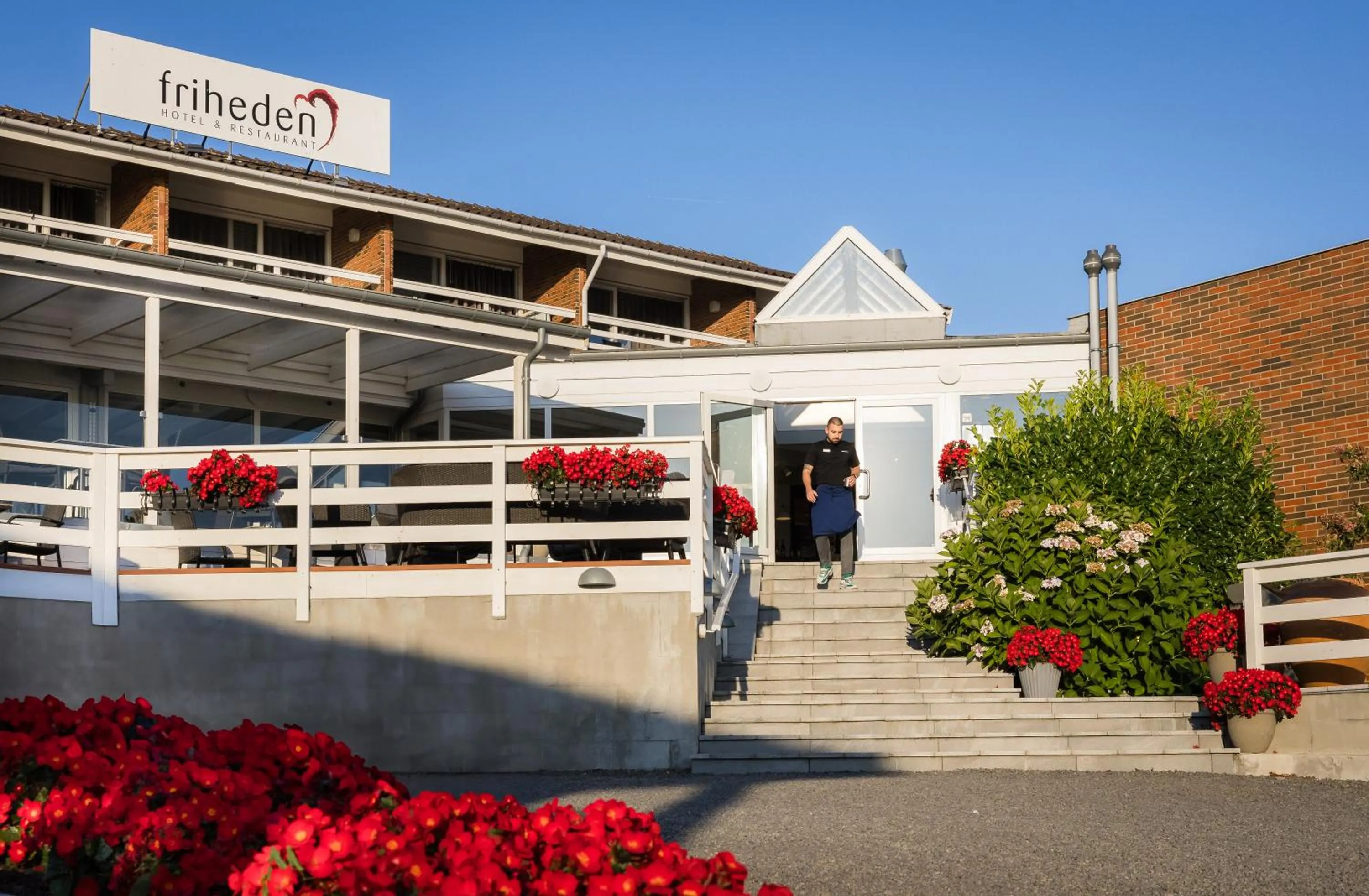 Property building in Hotel Friheden