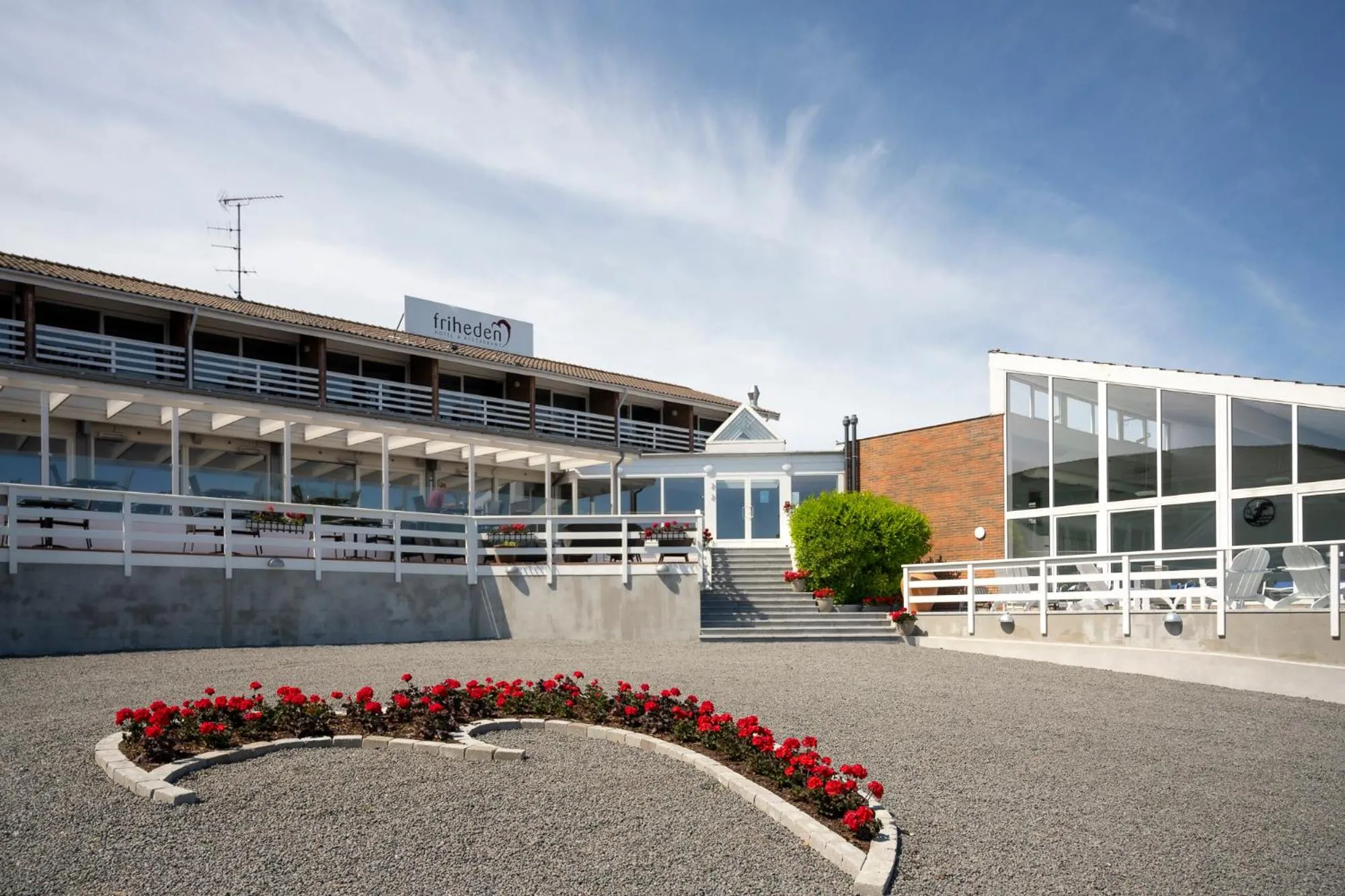 Property building in Hotel Friheden