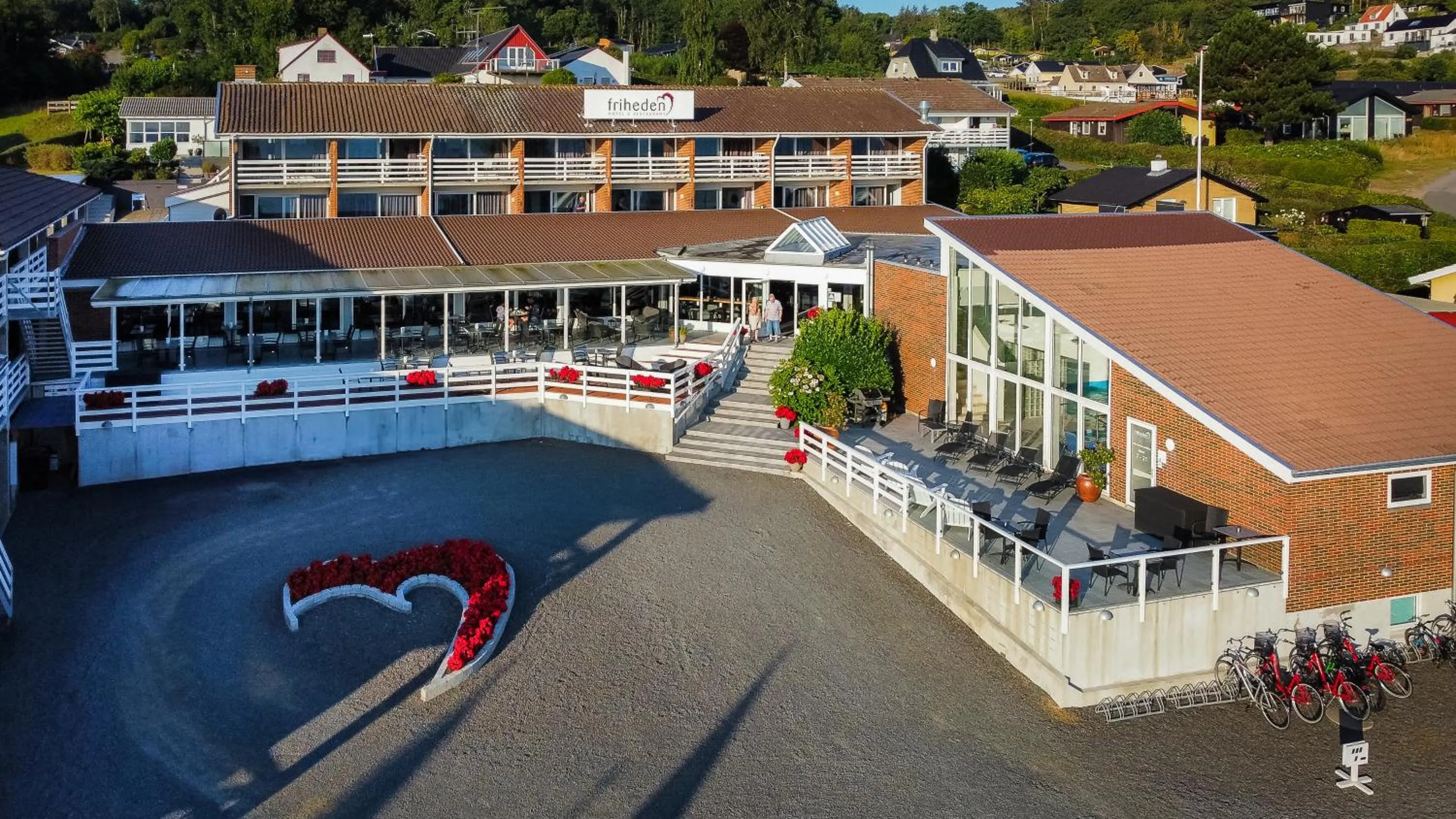Property building in Hotel Friheden