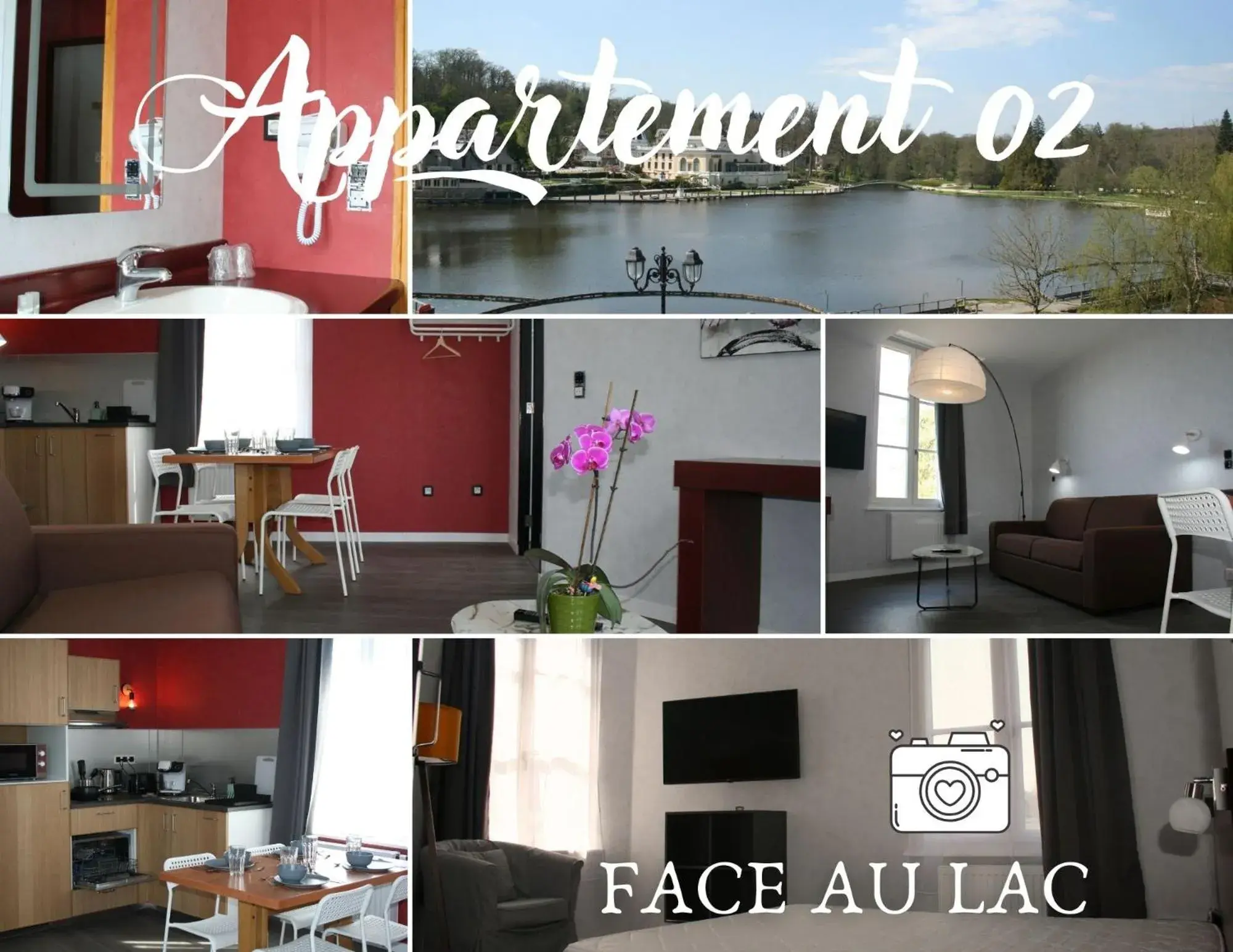 One-Bedroom Apartment in La Potinière Du Lac Appartements One-Bedroom Apartment in La Potinière Du Lac Appartements
