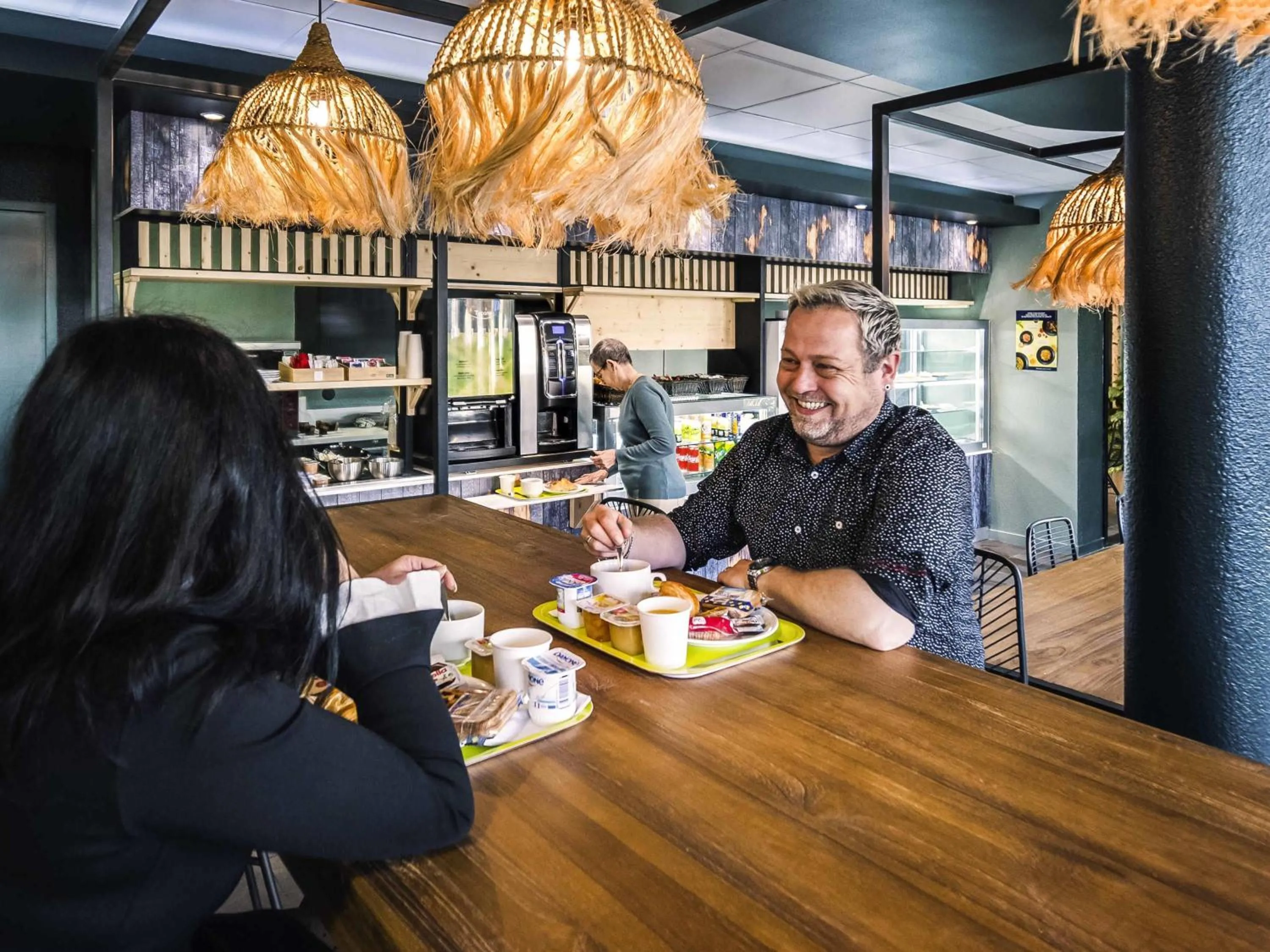 Breakfast in ibis budget Bordeaux Aéroport