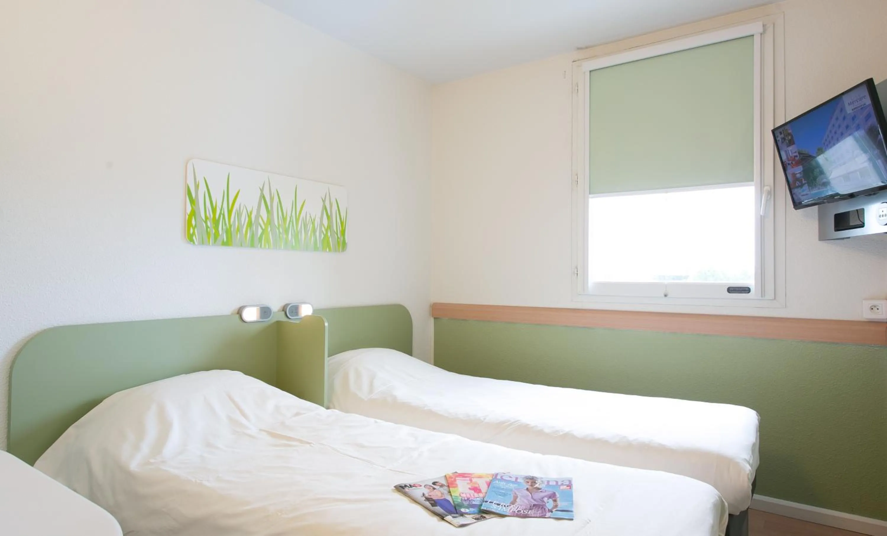 Bed in ibis budget Bordeaux Aéroport