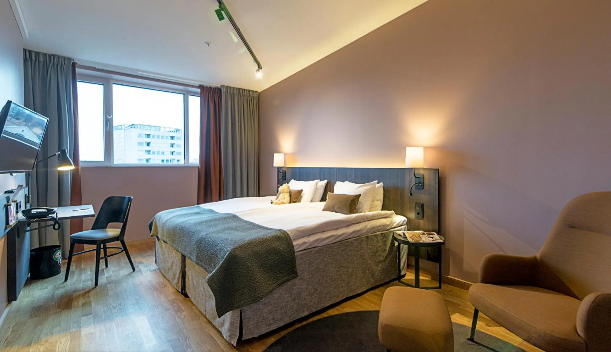 Property building, Bed in Scandic Linköping City